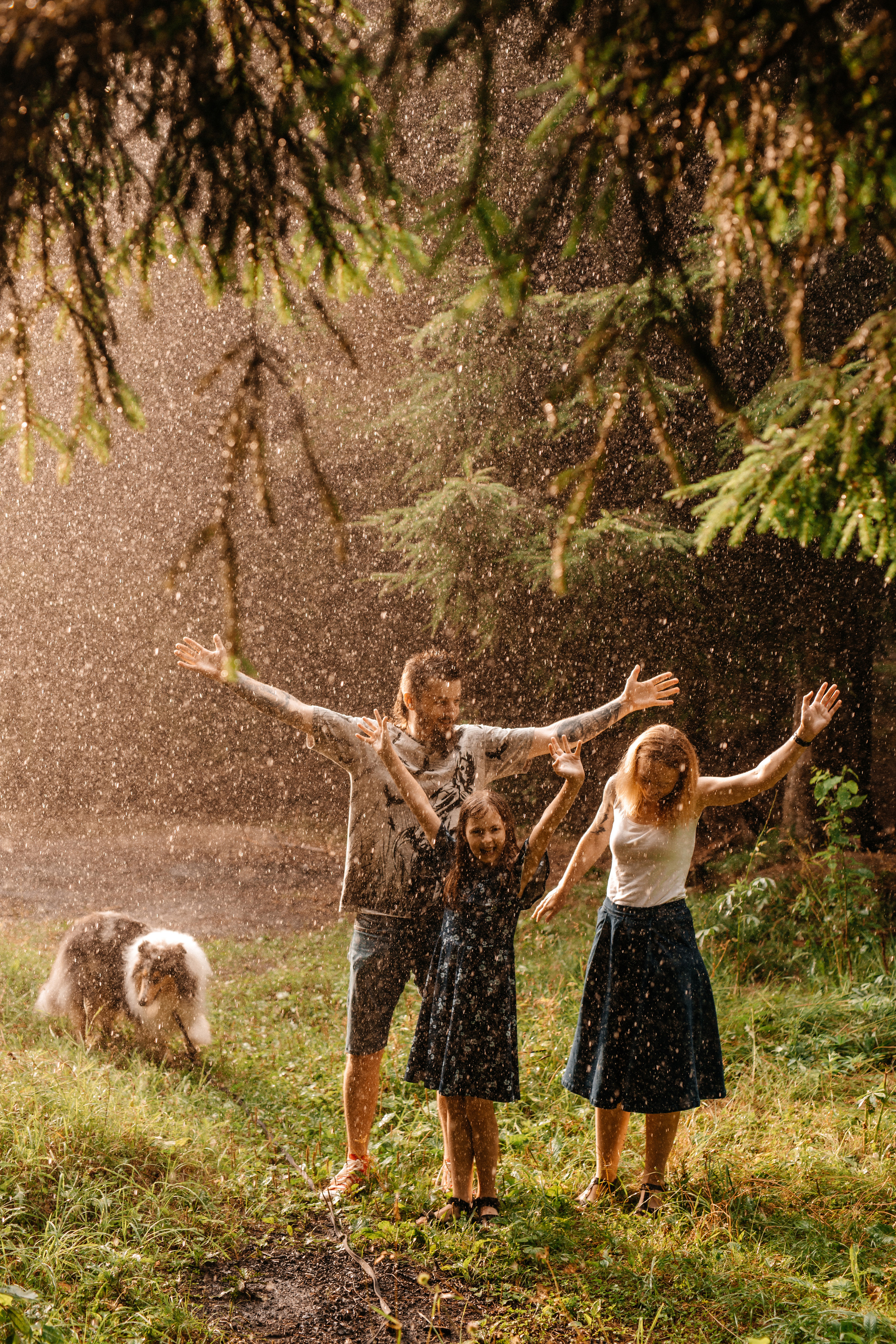 Катя+Дима+Алиса+Джинни. Семейный фотограф в Минске Саша Павлюк