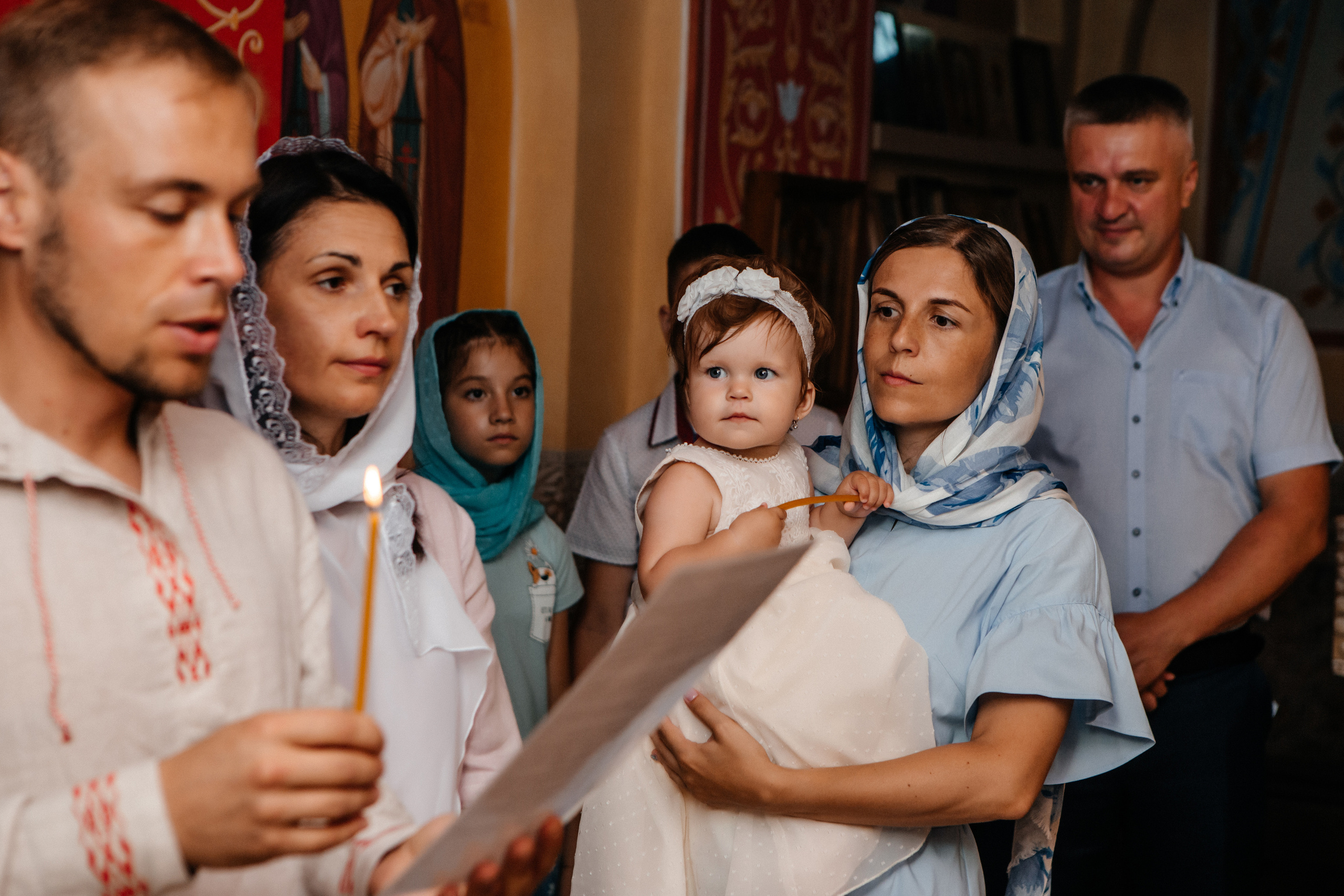 Крещение Василисы. Семейный фотограф в Минске Саша Павлюк