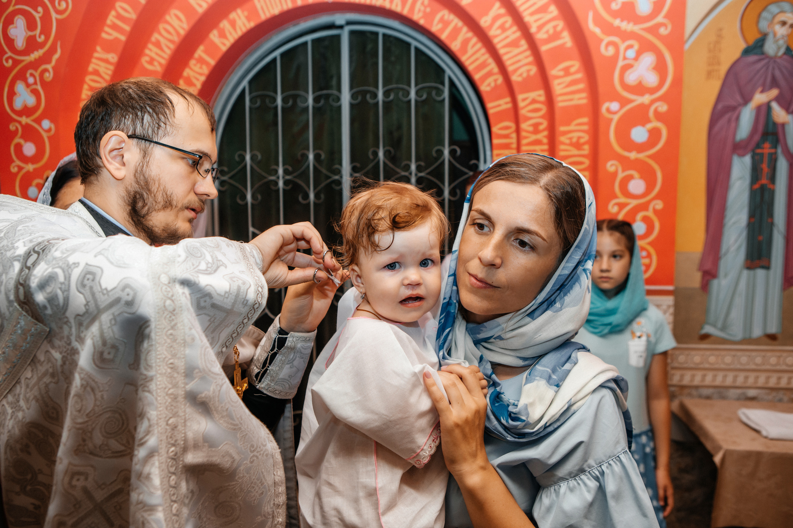 Крещение Василисы. Семейный фотограф в Минске Саша Павлюк