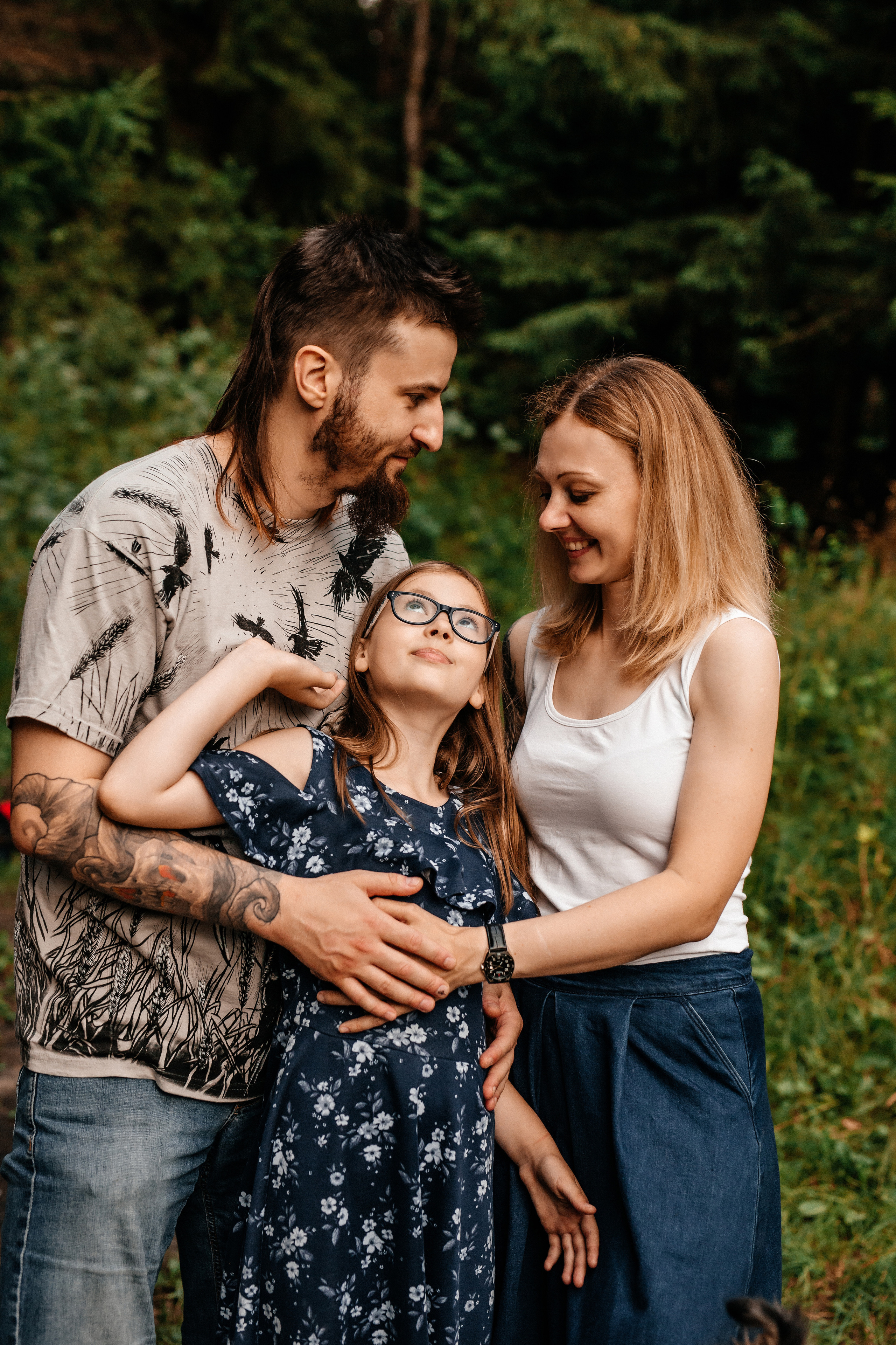 Катя+Дима+Алиса+Джинни. Семейный фотограф в Минске Саша Павлюк