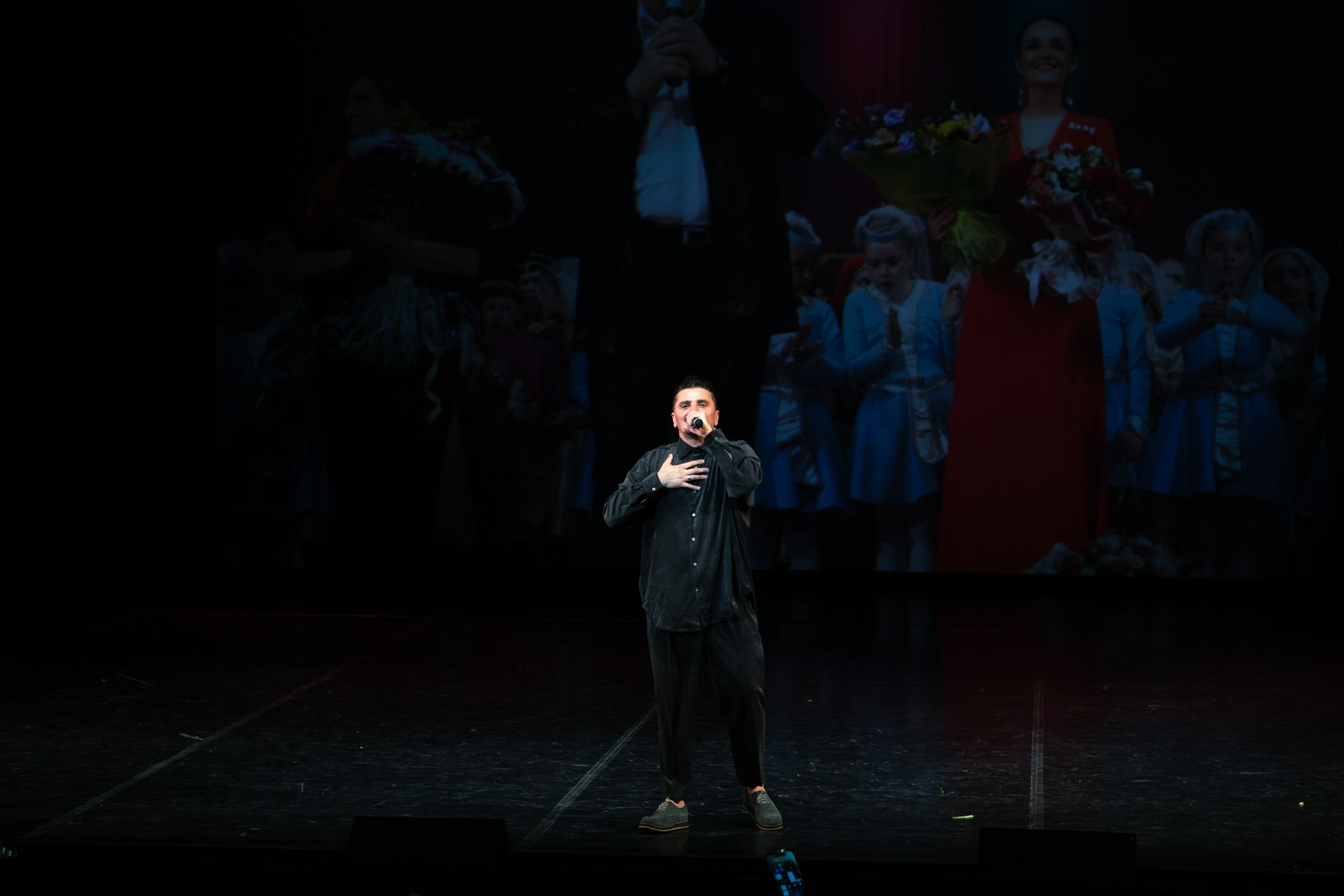 Концерт, грузинские танцы. Art photographer Nino