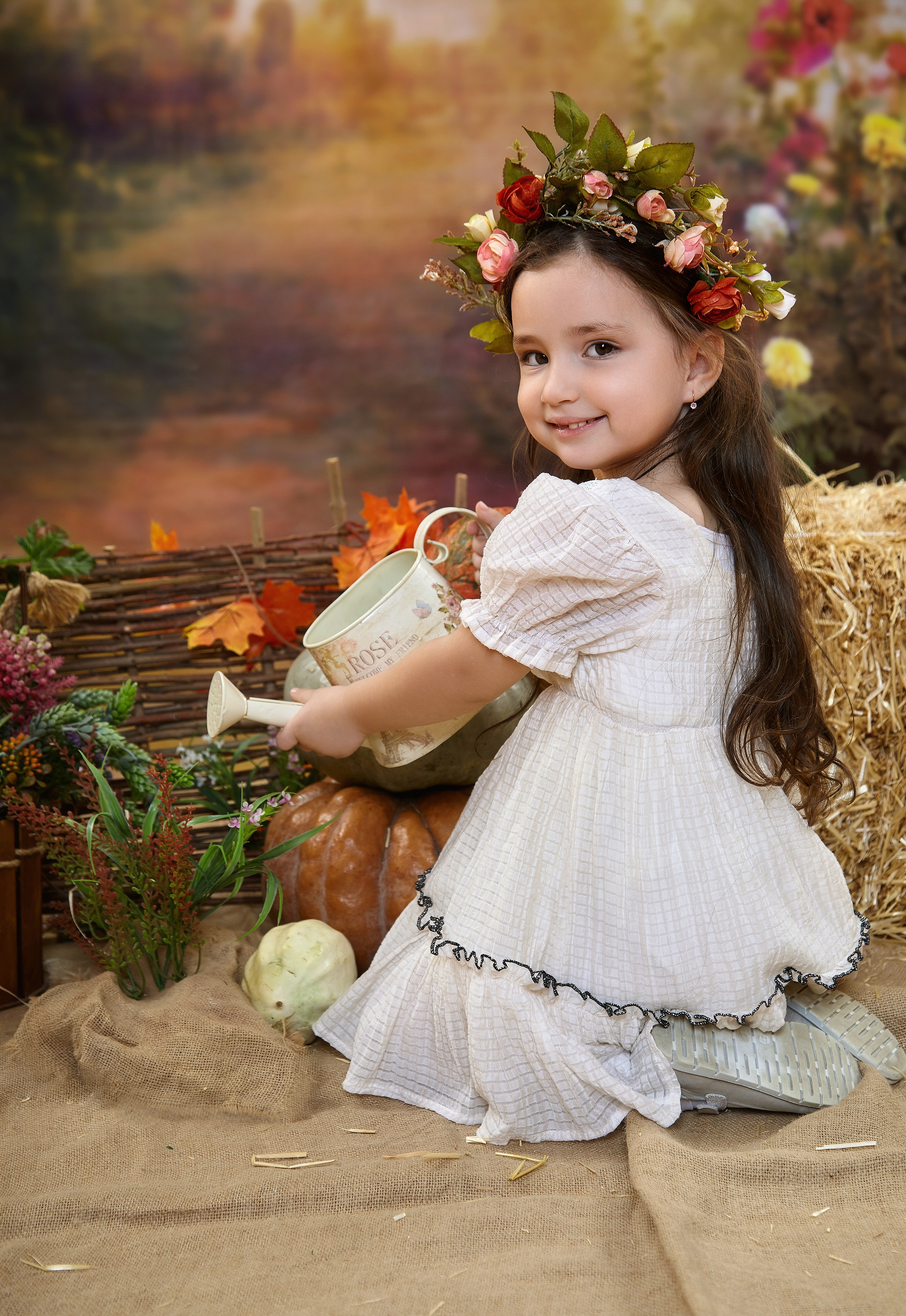 Осенняя фотосессия в дет-садах