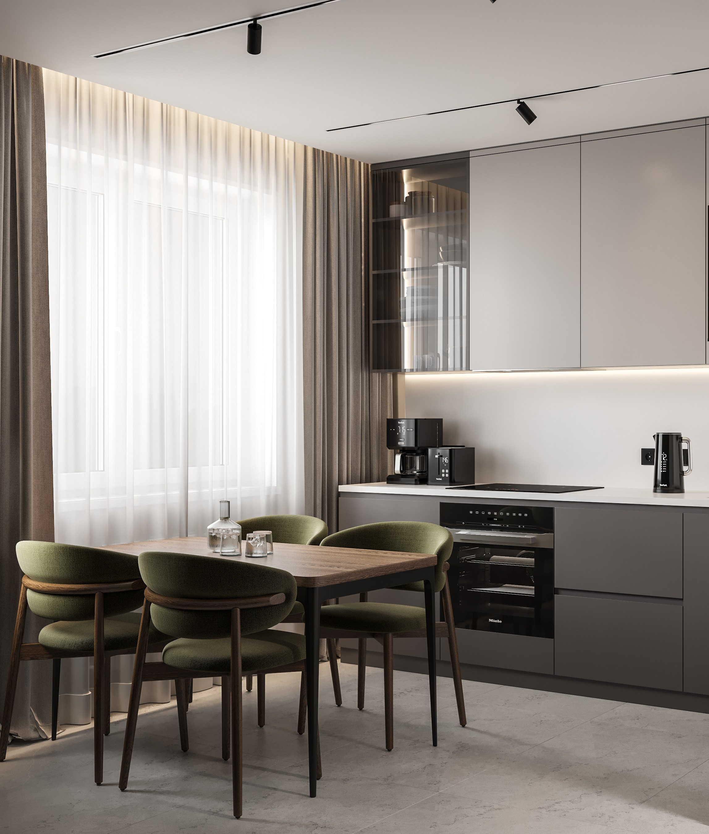 БОРИСОВСКИЕ ПРУДЫ. Дизайн-бюро GOHOUSE в Москве