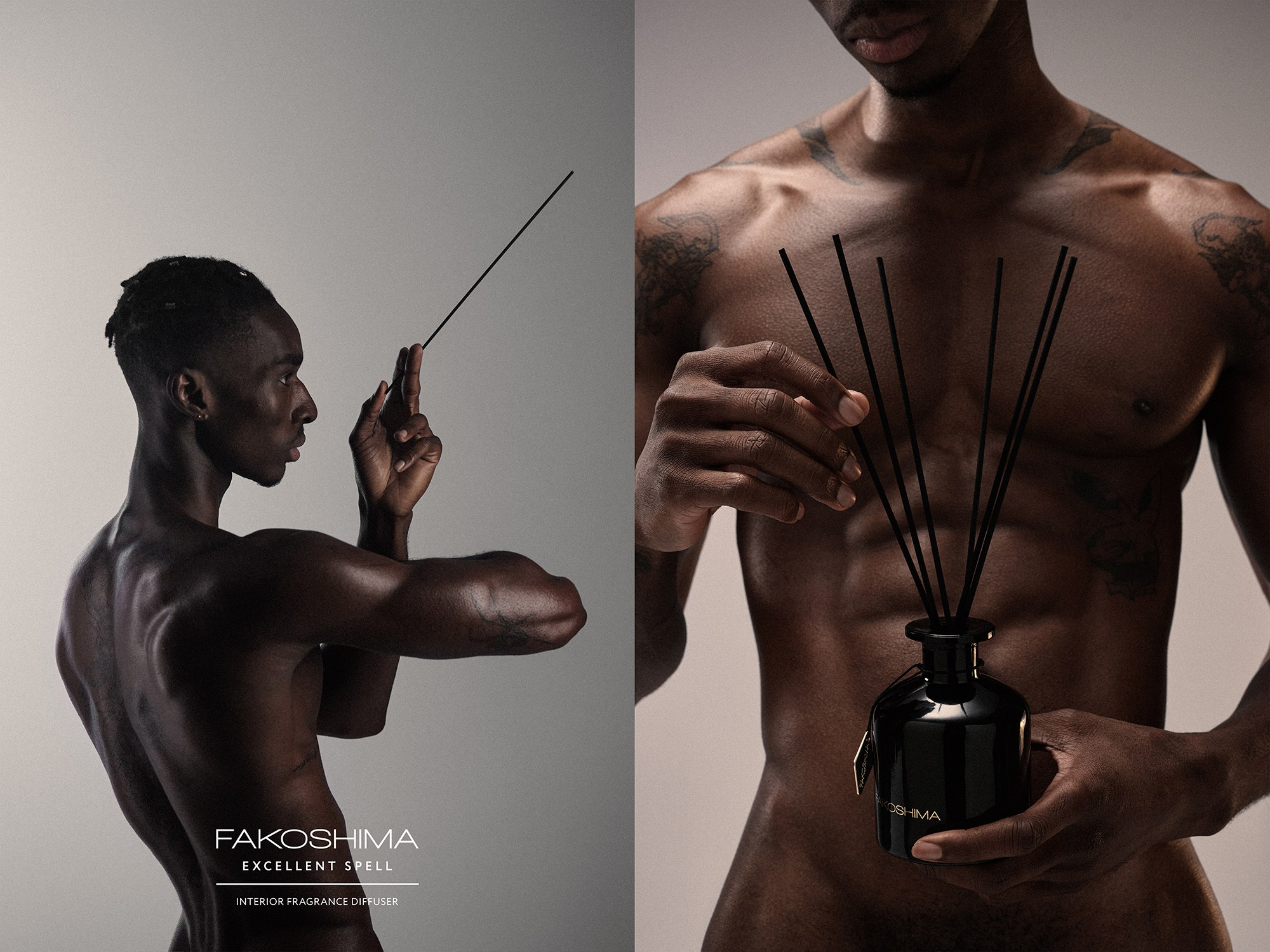 Фотосессия для парфюмерного бренда Fakoshima. Рекламный, фешн фотограф Дима Куб Москва, Санкт-Петербург
