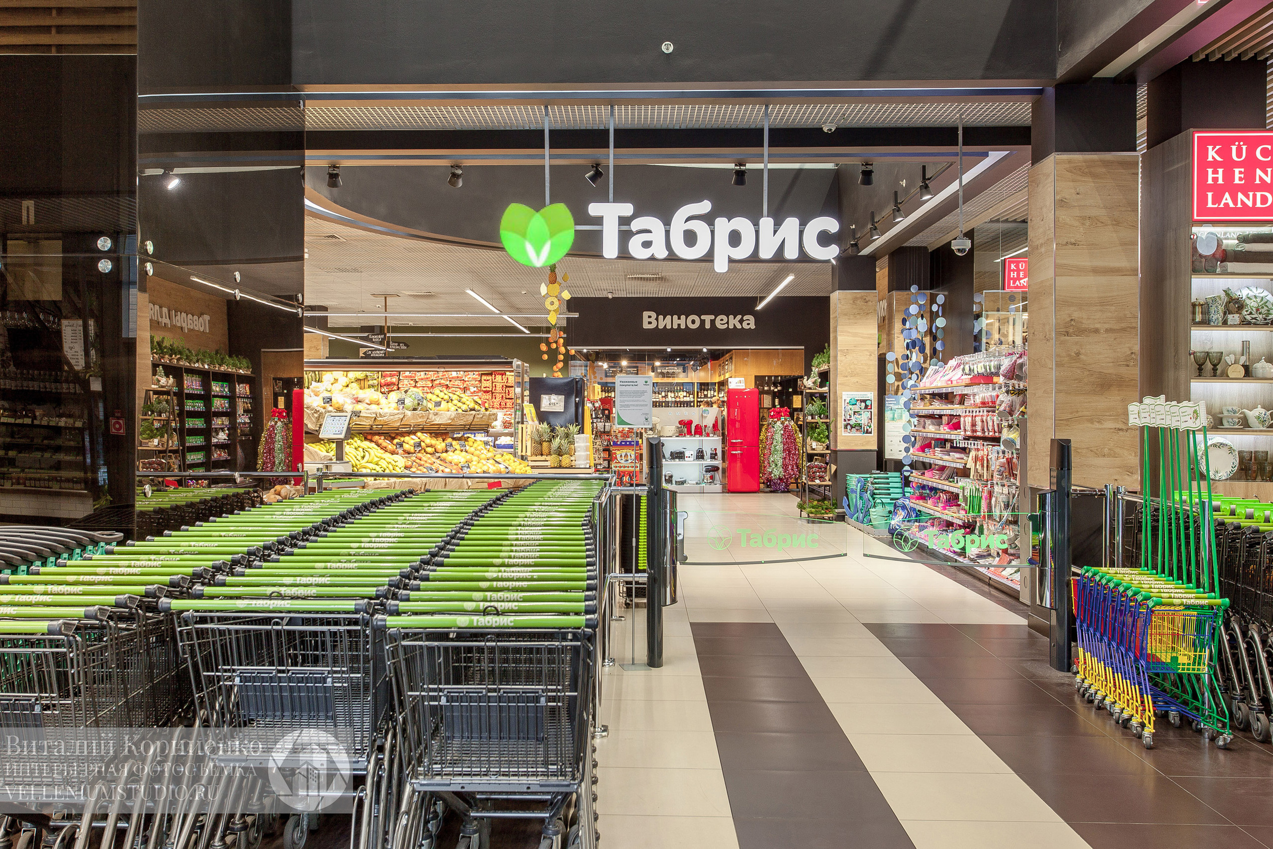 Фотосъемка магазина Табрис. Интерьерный фотограф Краснодар: профессионально по доступным ценам