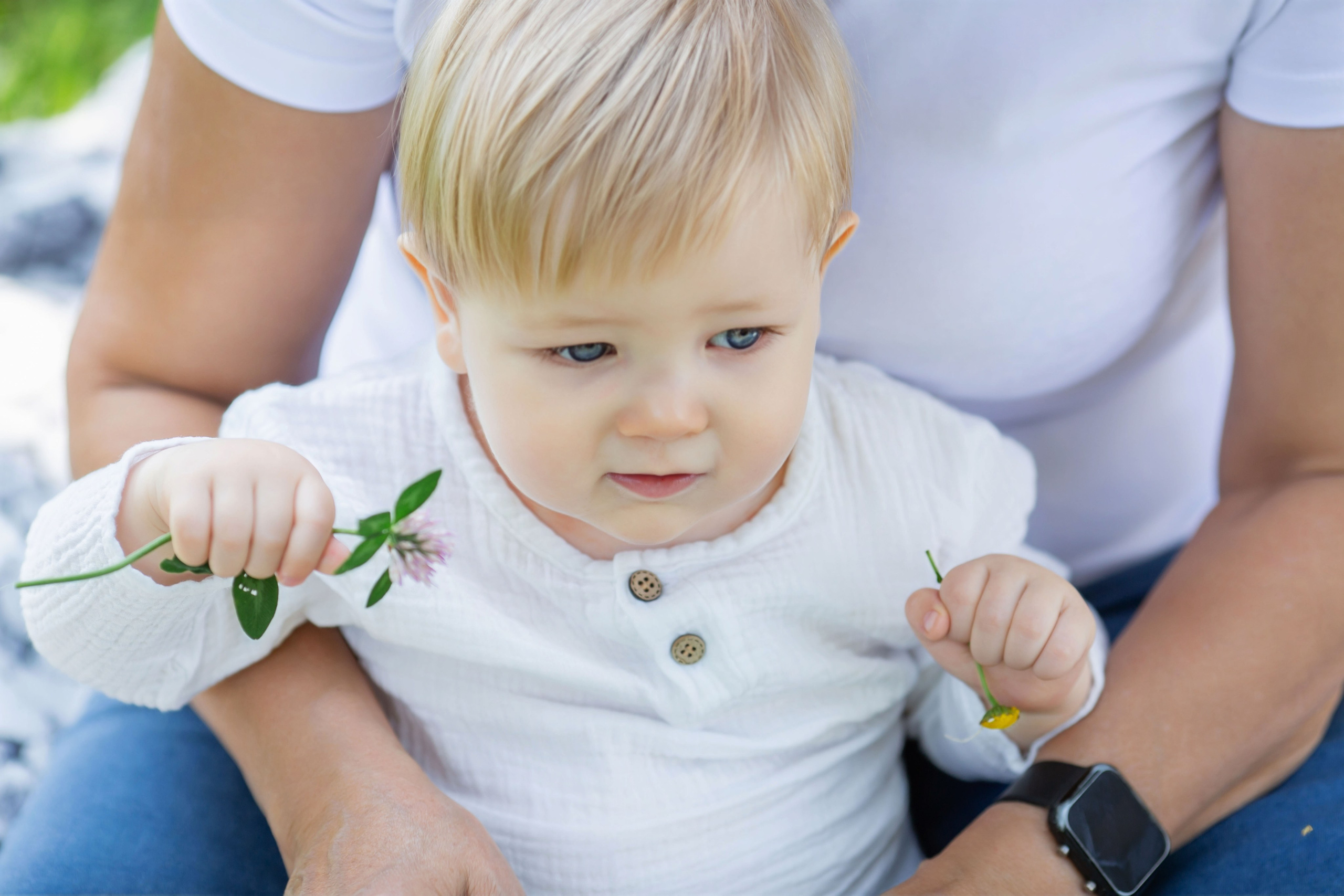 Семейная фотосессия Святослава в парке. Семейный и детский фотограф Анна Петракова