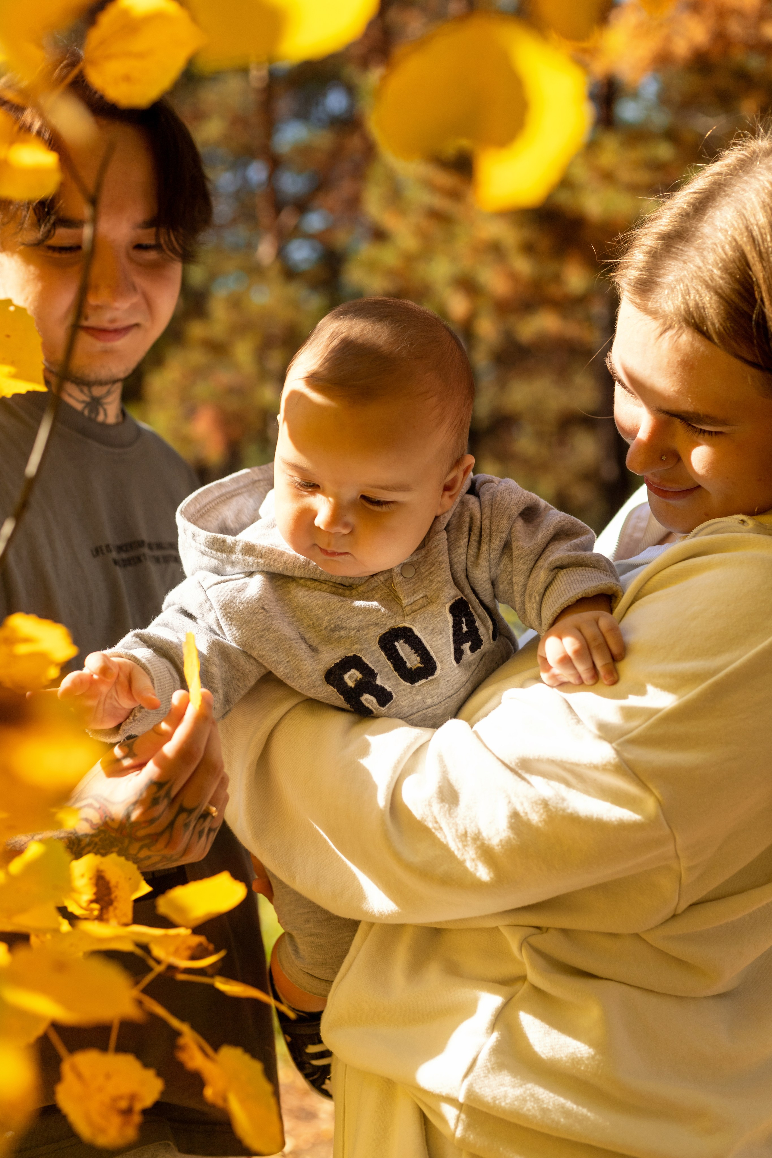 Семейная осенняя фотосессия. Фотограф Ангарск Александра Зарубина