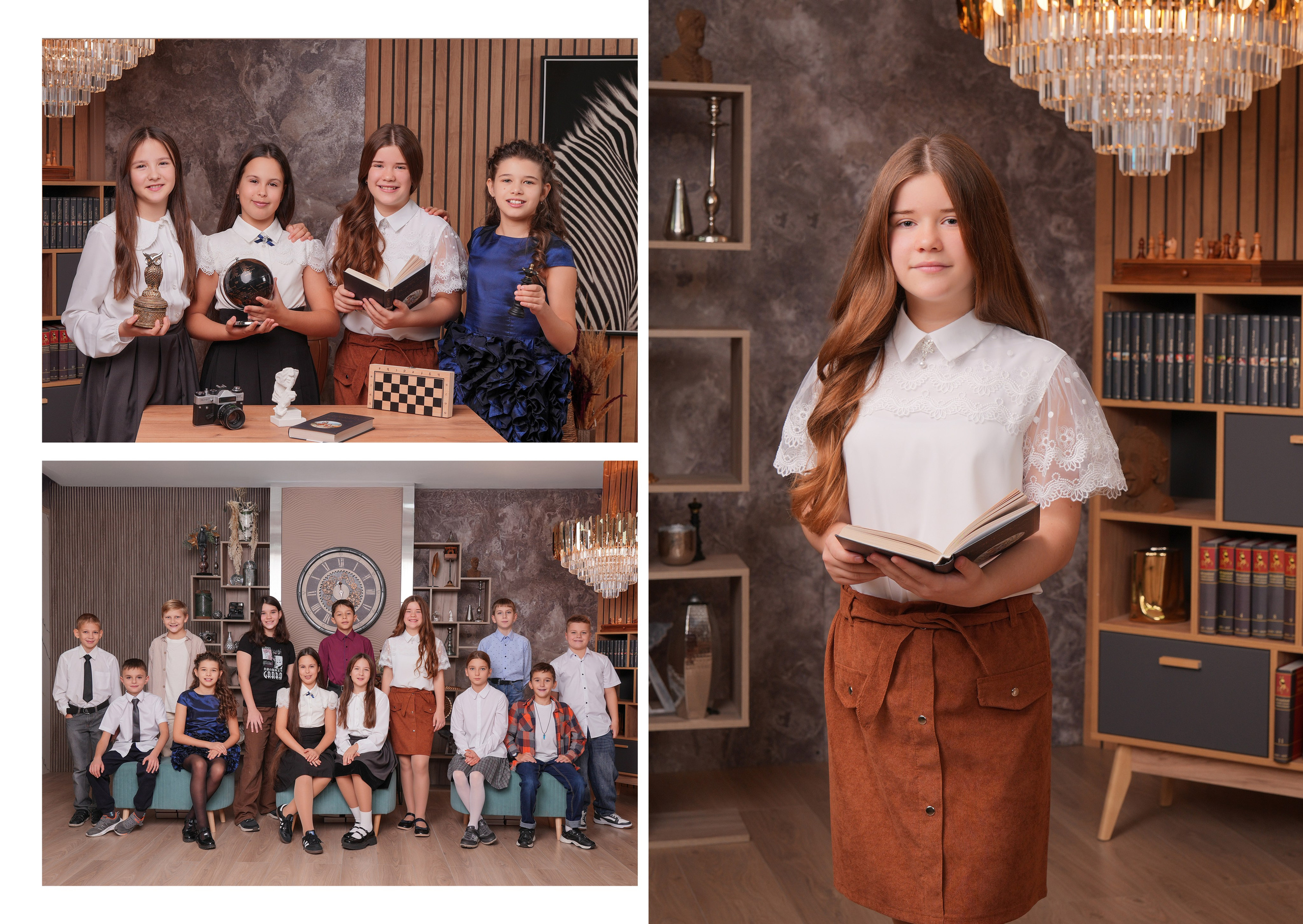 ЛИЦЕЙ 64 4 В. Красивый выпускной альбом в Краснодаре