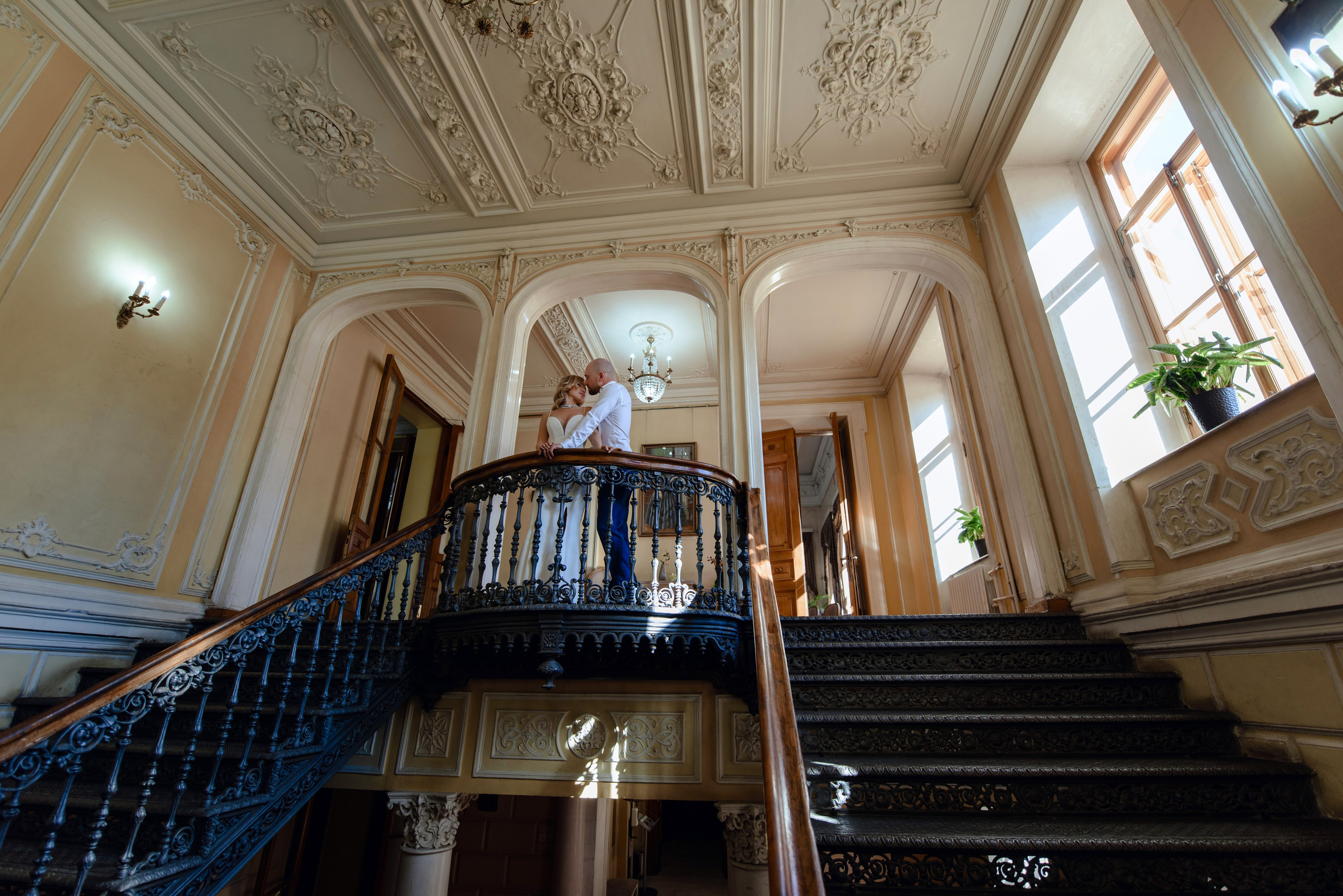 Свадьба в библиотеке Пушкина. Фотограф Диана Вальтер