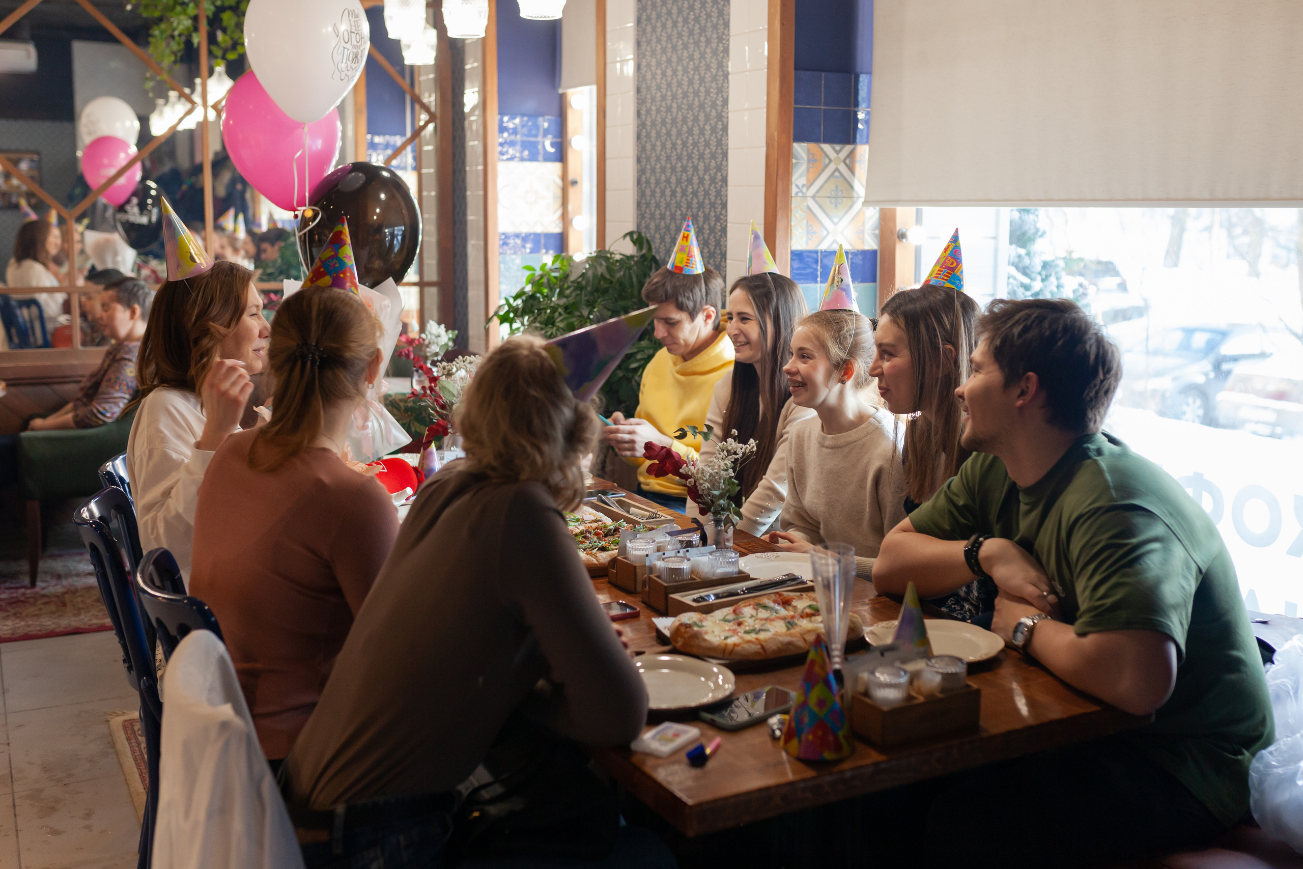 День рождение Елены. Семейный и женский фотограф, стильный репортаж в г. Новосибирск