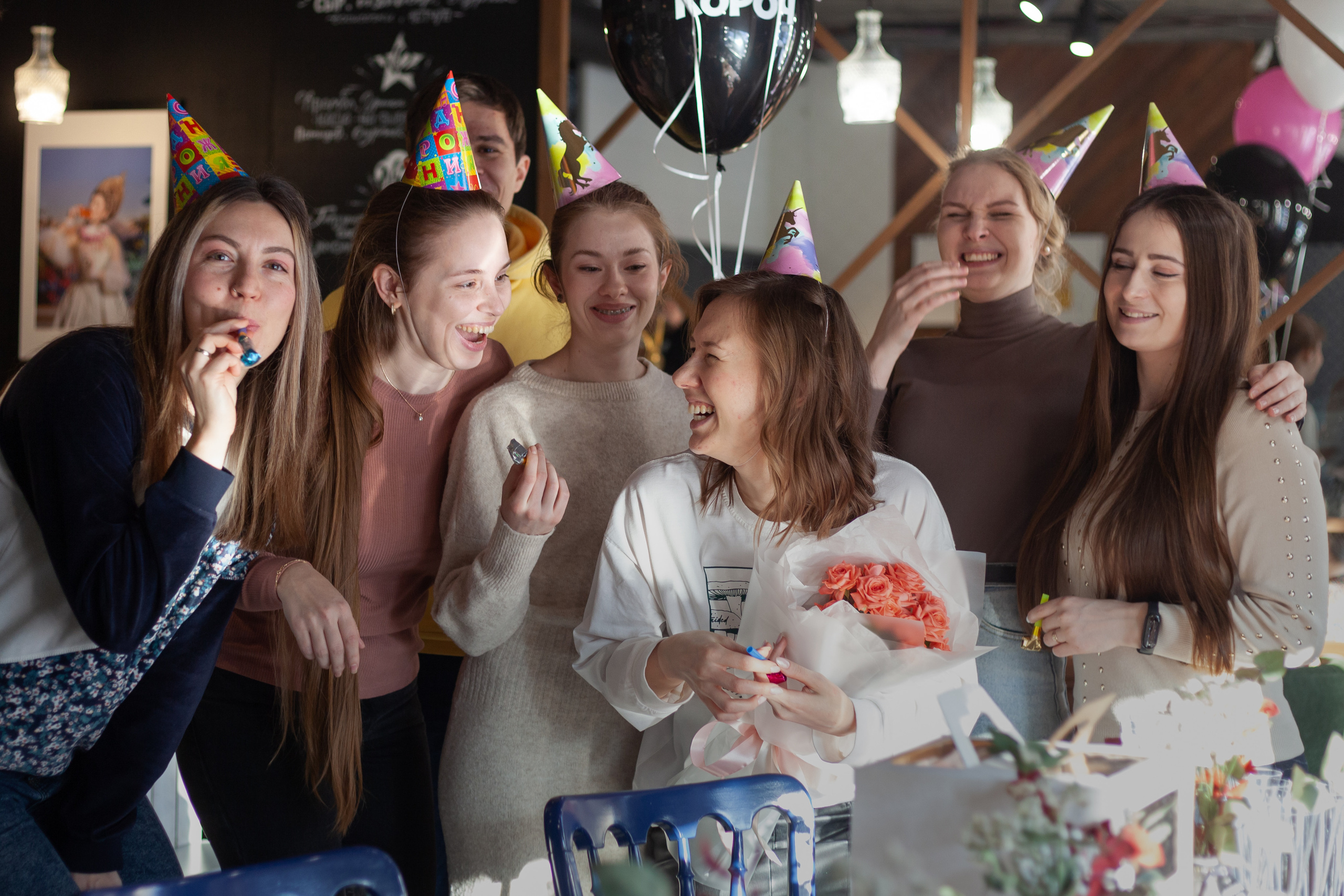День рождение Елены. Семейный и женский фотограф, стильный репортаж в г. Новосибирск