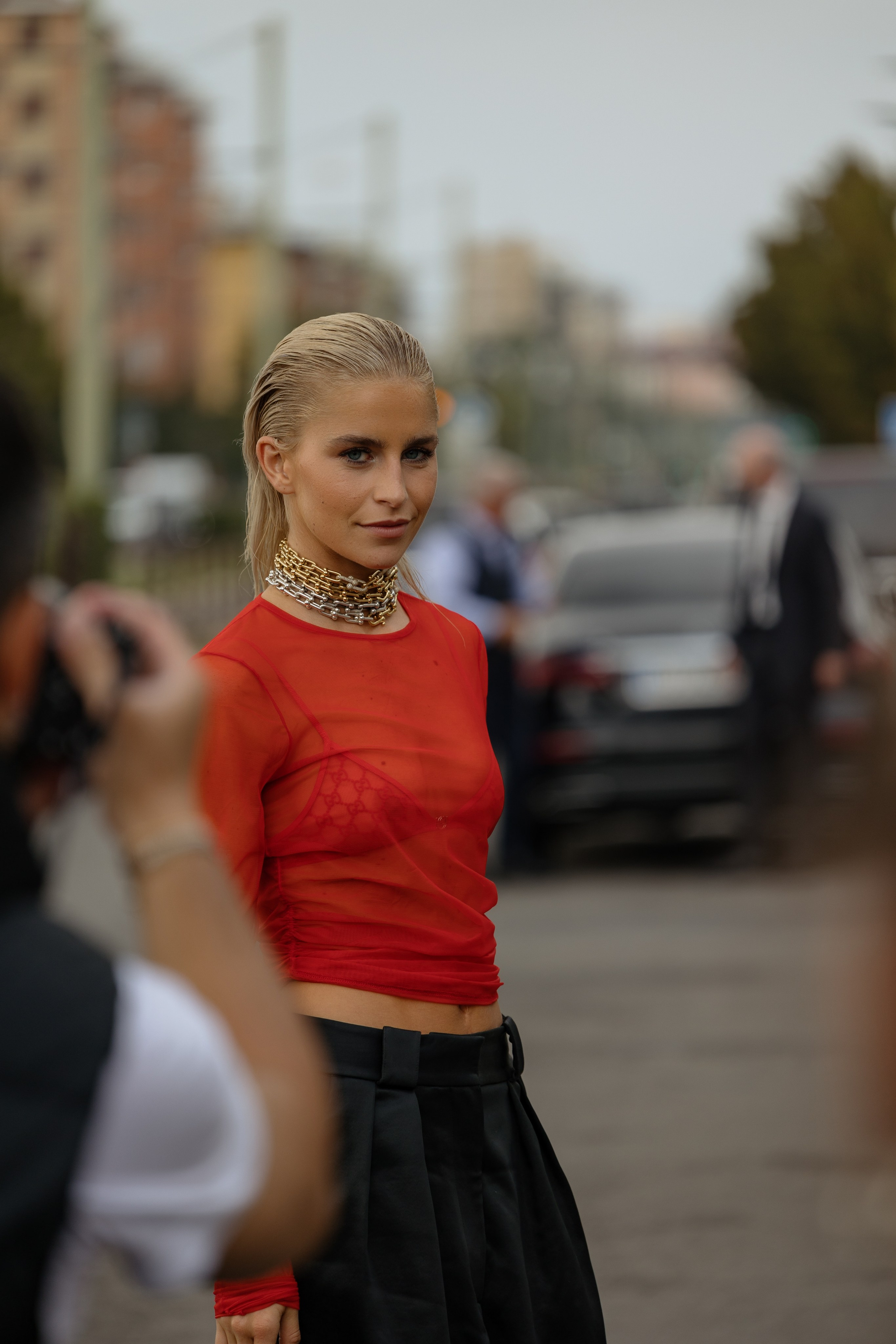 MFW SPRING/SUMMER 2024 GUCCI. Photographer in Milan Ivan Goncharov