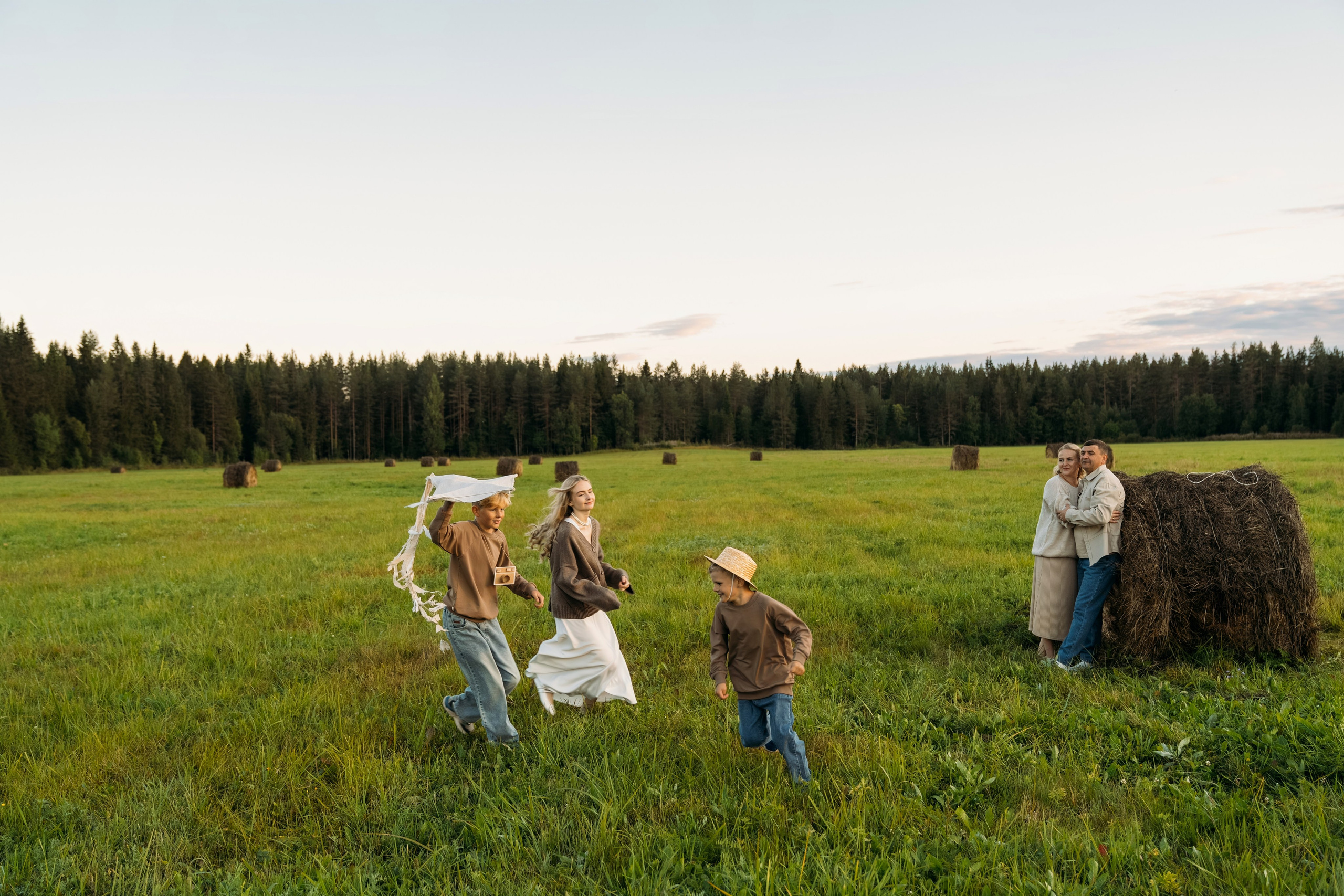 Павел, Юлия, Ярослав, Александра и Иван. Семейный и детский фотограф Плесецк, Мирный Марина Забабурина