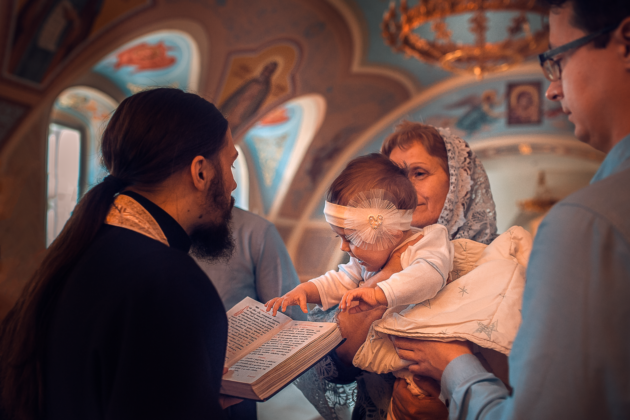 Таинство крещения. Фотограф на Крещение