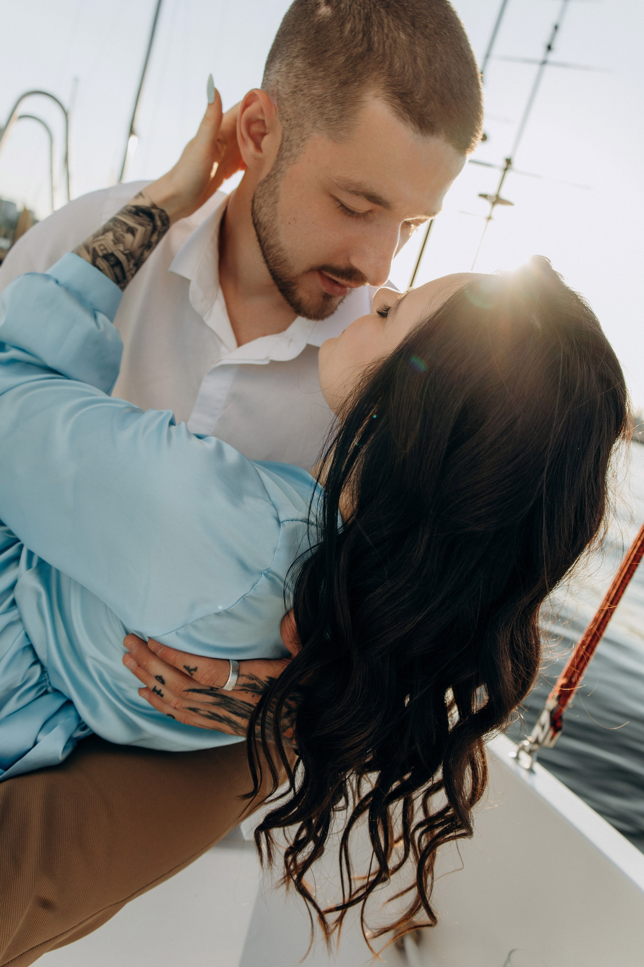 Катя, Максим, яхта. Портретный и семейный фотограф в Воронеже Ксения Ремизова