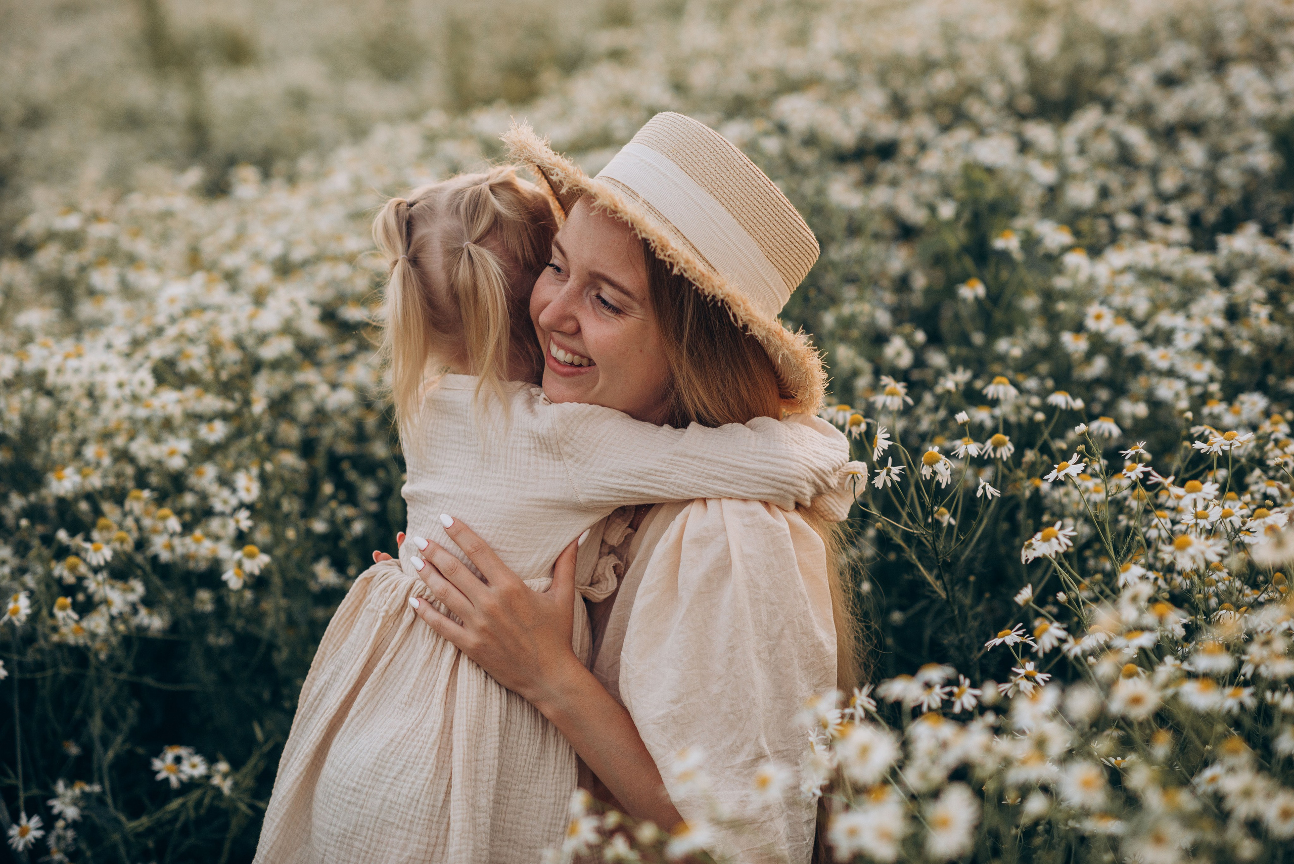 Закат в ромашках. Семейный фотограф в Домодедово и Москве Елена Пичугина
