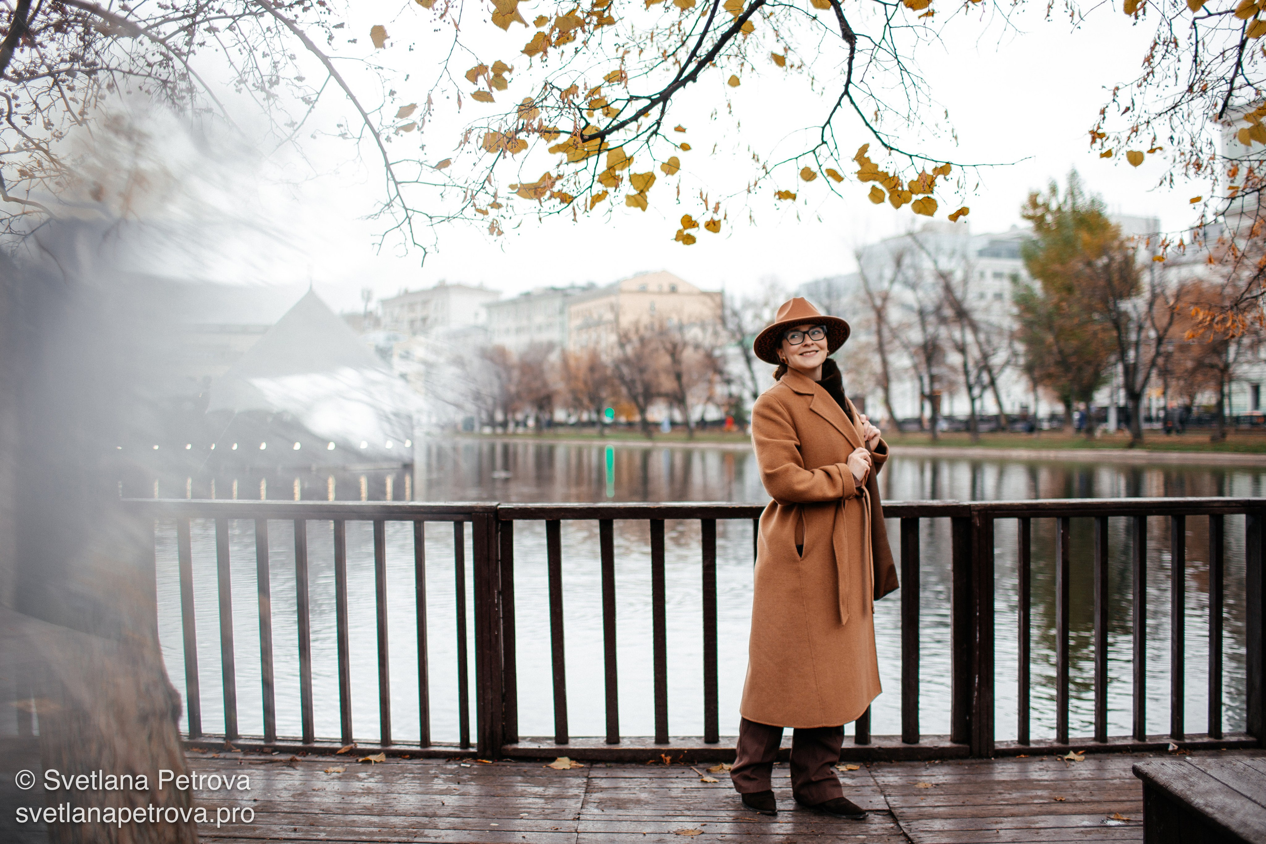 Индивидуальная съёмка. Чистые пруды. Осень 2025. Фотограф Светлана Петрова