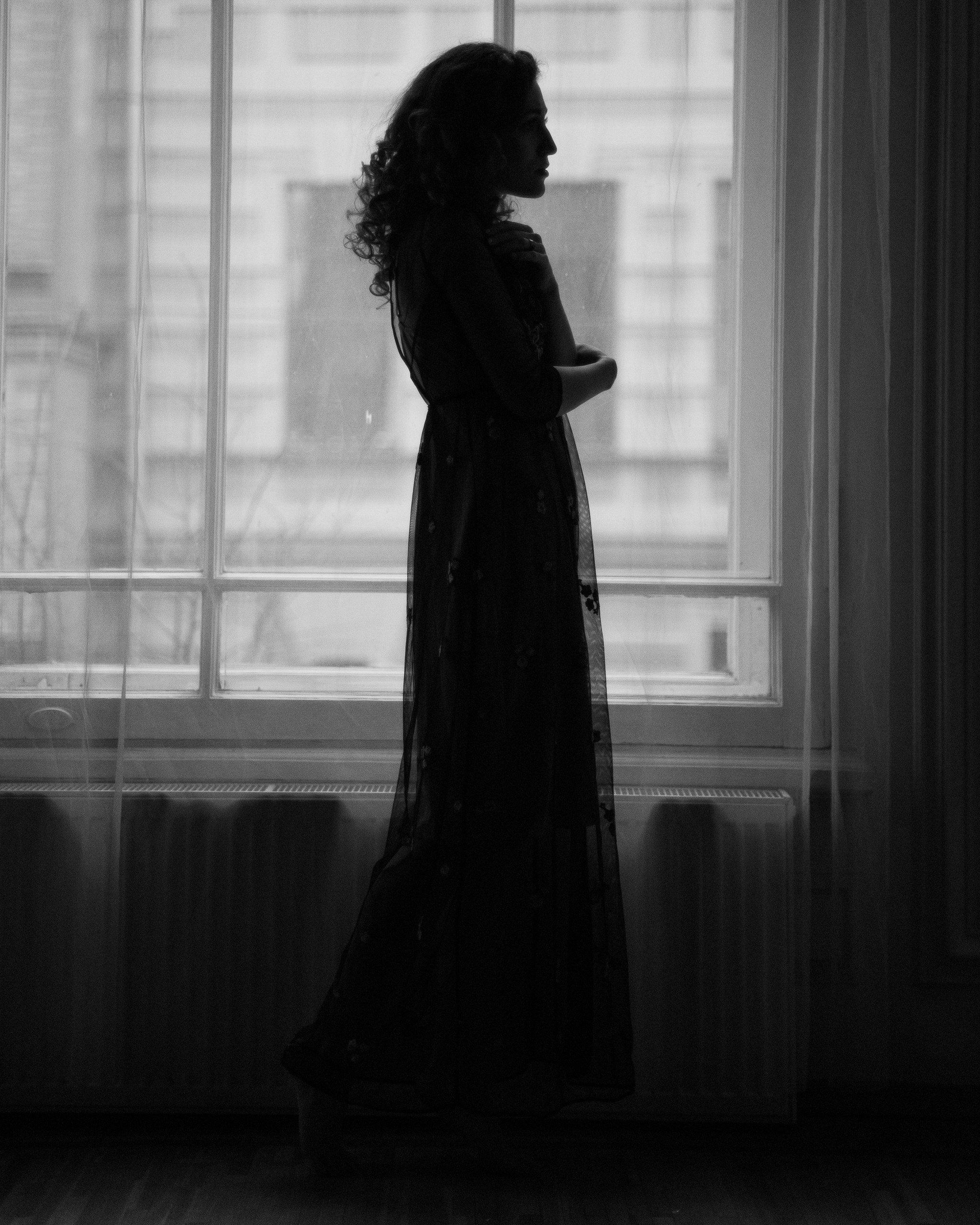 Творческая съемка женского портрета. Портретный фотограф Белград Матвей Кармаков