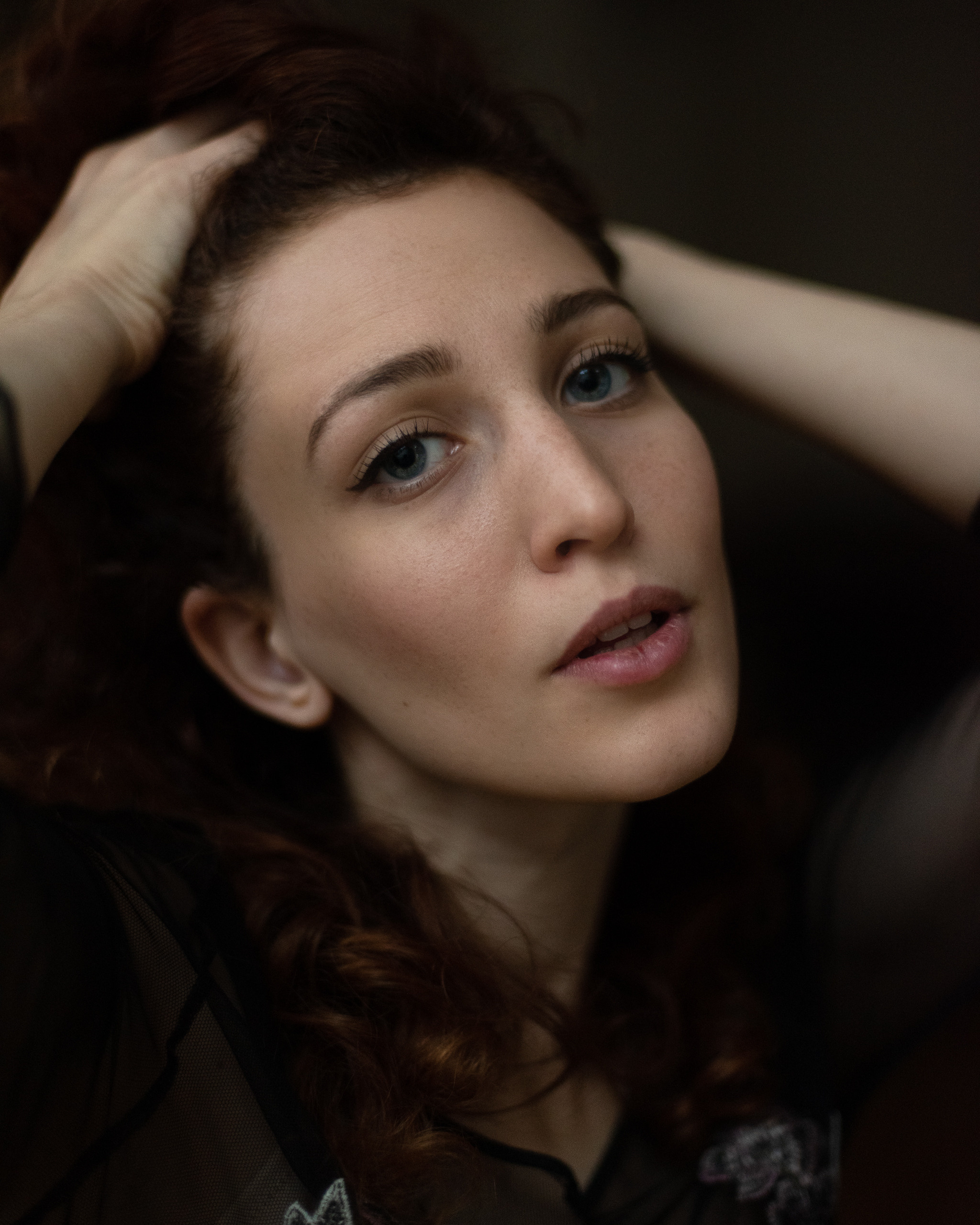 Творческая съемка женского портрета. Портретный фотограф Белград Матвей Кармаков