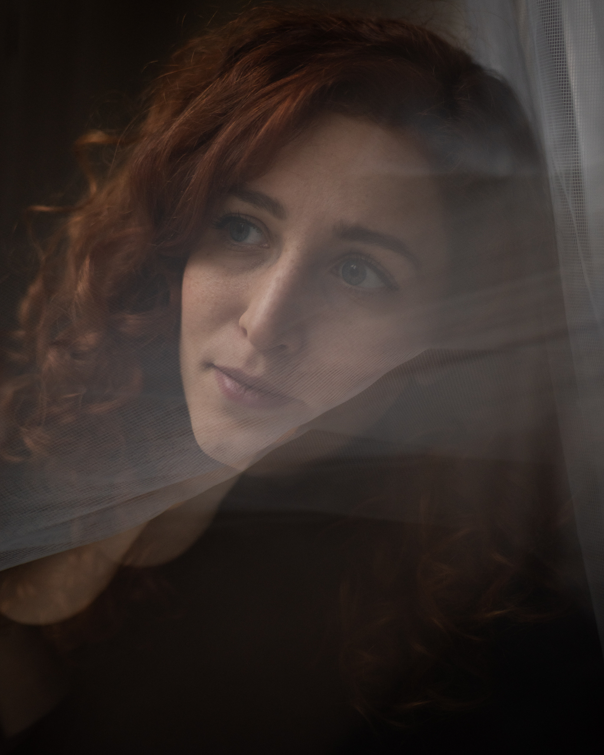 Творческая съемка женского портрета. Портретный фотограф Белград Матвей Кармаков