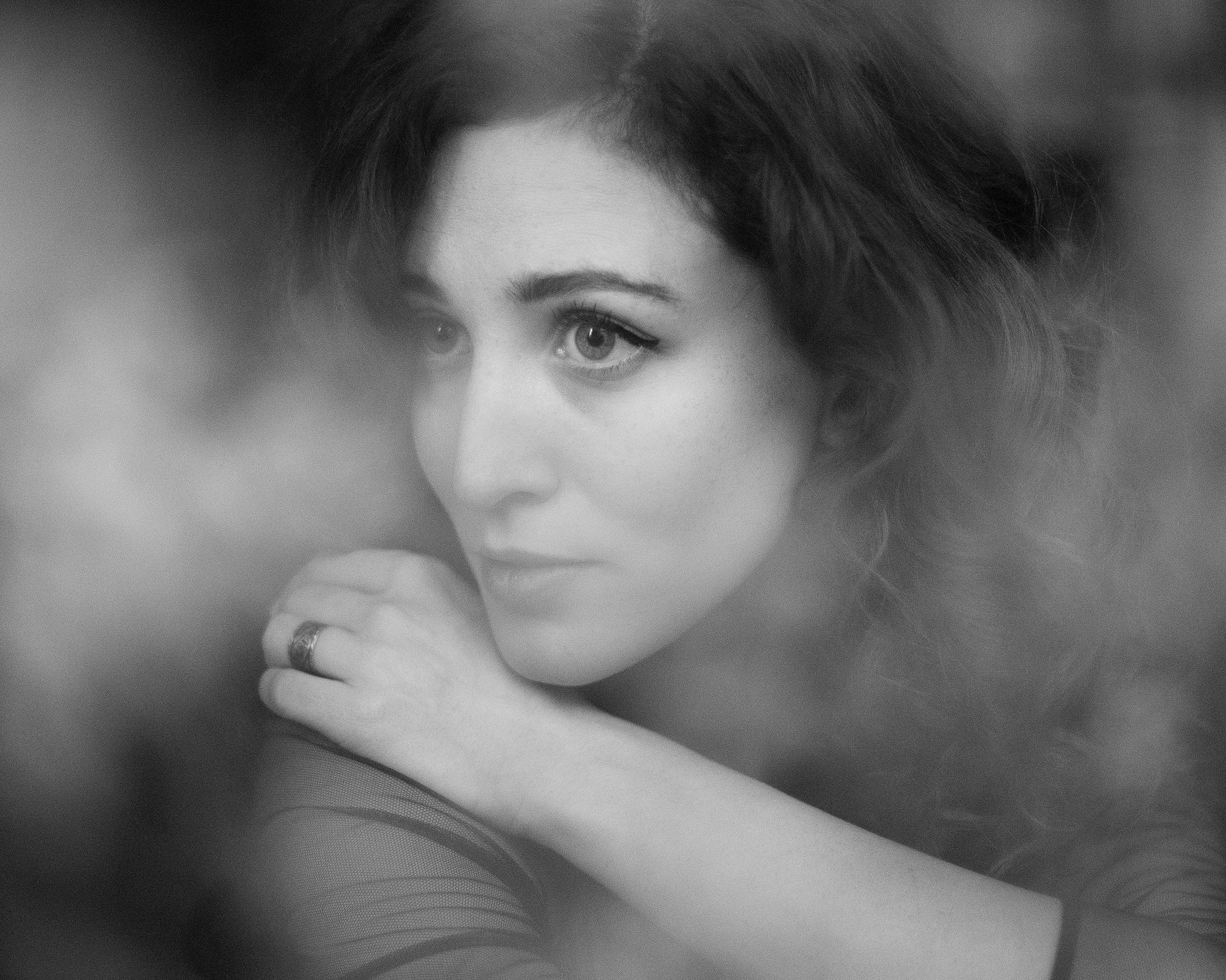 Творческая съемка женского портрета. Портретный фотограф Белград Матвей Кармаков