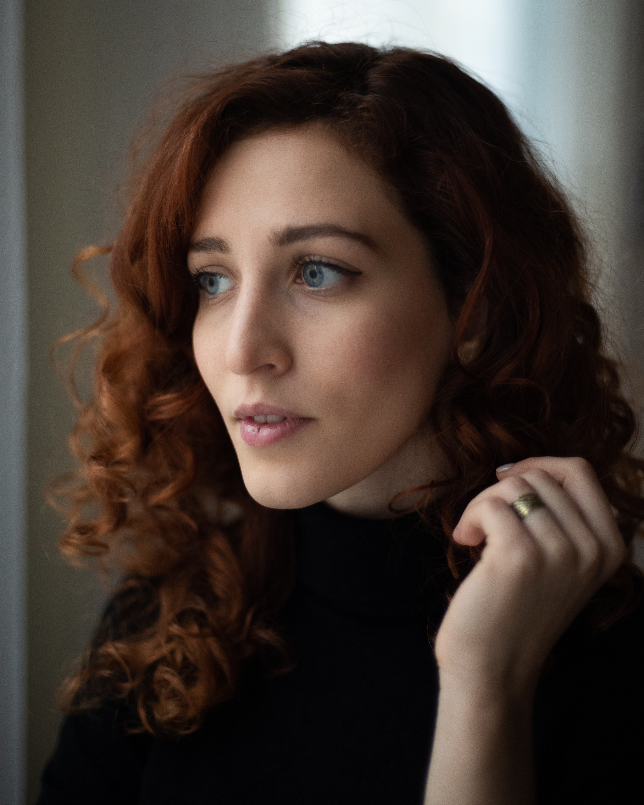 Творческая съемка женского портрета. Портретный фотограф Белград Матвей Кармаков