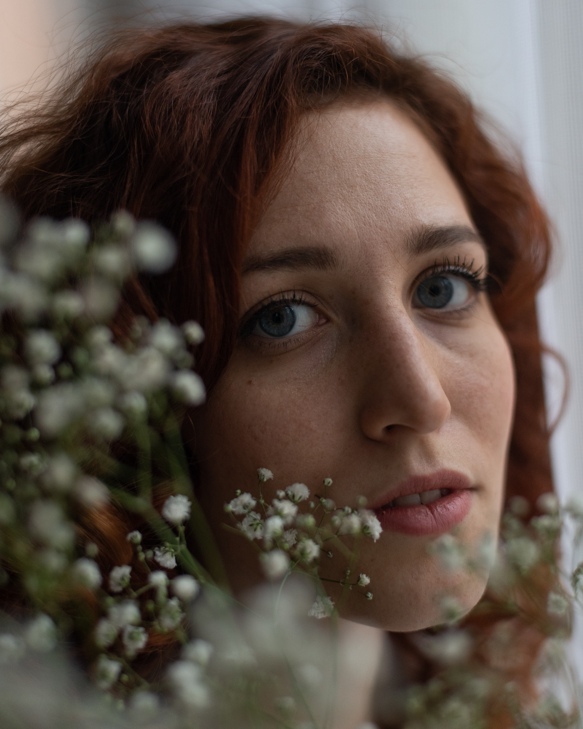 Творческая съемка женского портрета. Портретный фотограф Белград Матвей Кармаков