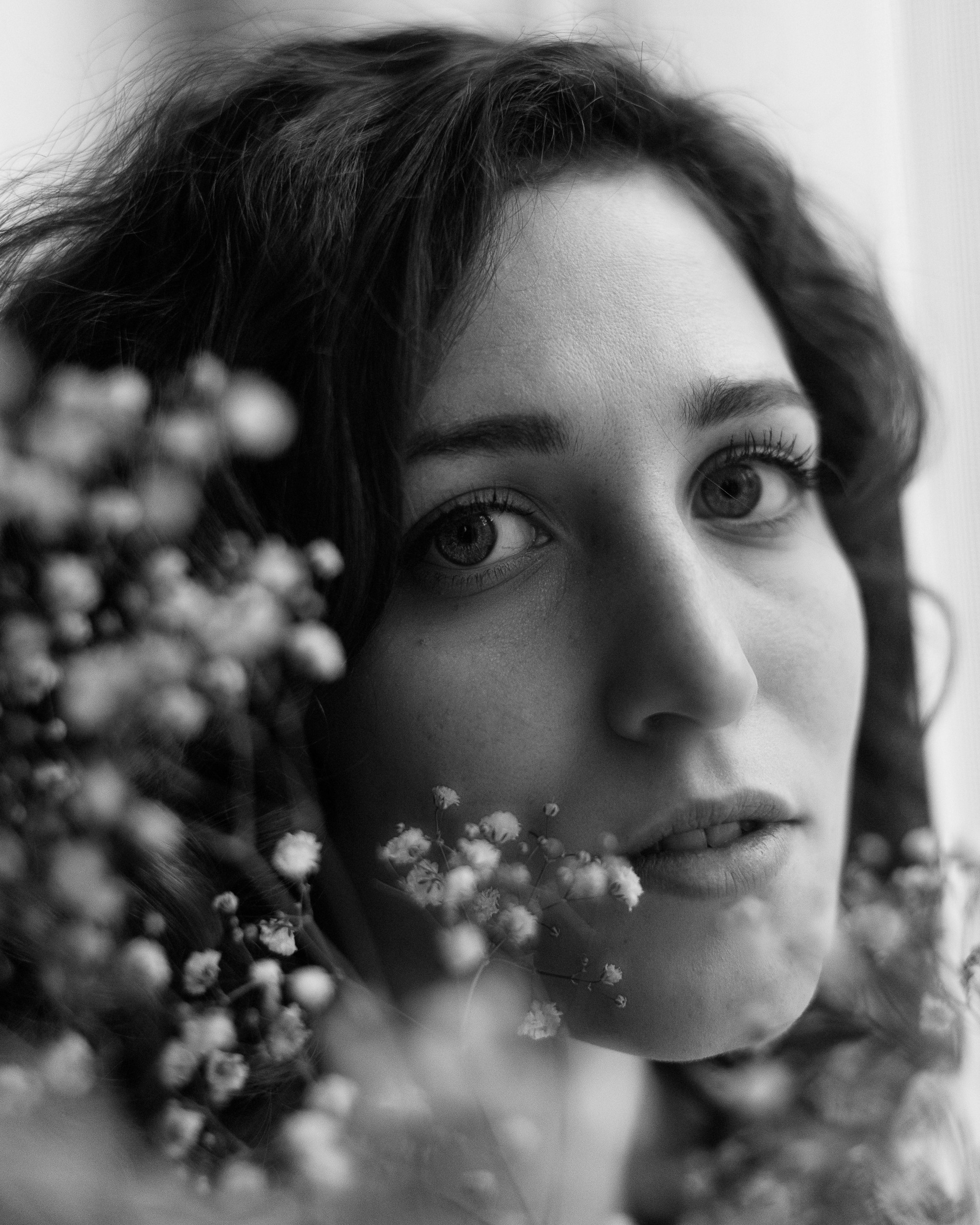 Творческая съемка женского портрета. Портретный фотограф Белград Матвей Кармаков