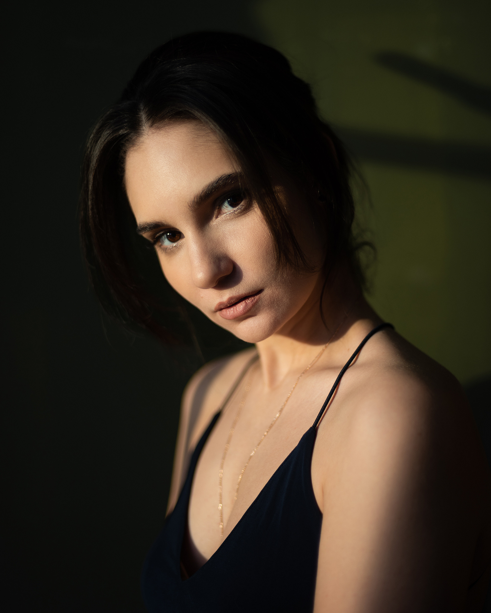 Частная съемка женского портрета. Портретный фотограф Белград Матвей Кармаков