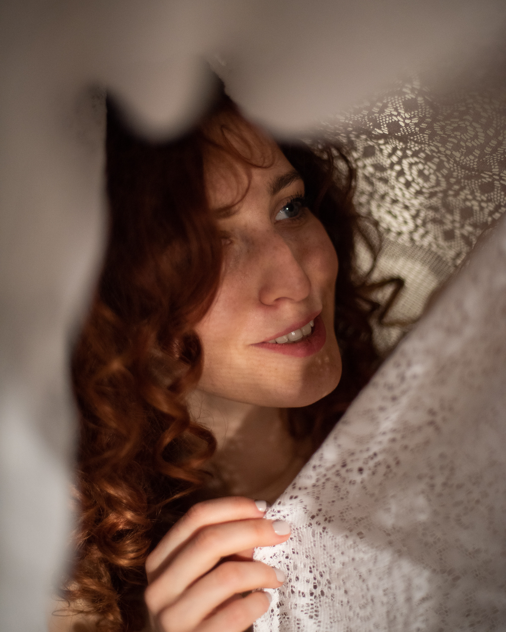 Творческая съемка женского портрета. Портретный фотограф Белград Матвей Кармаков