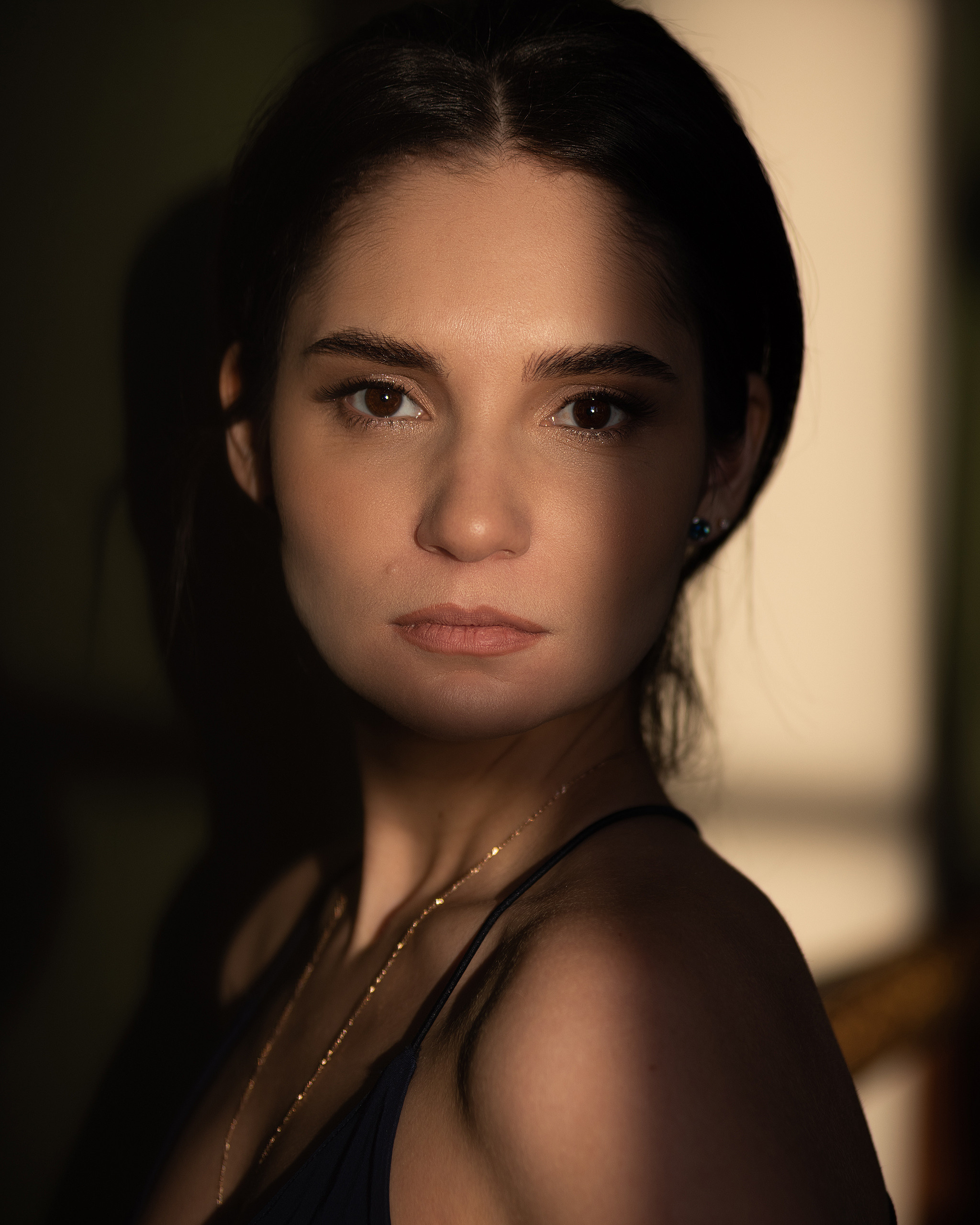 Частная съемка женского портрета. Портретный фотограф Белград Матвей Кармаков