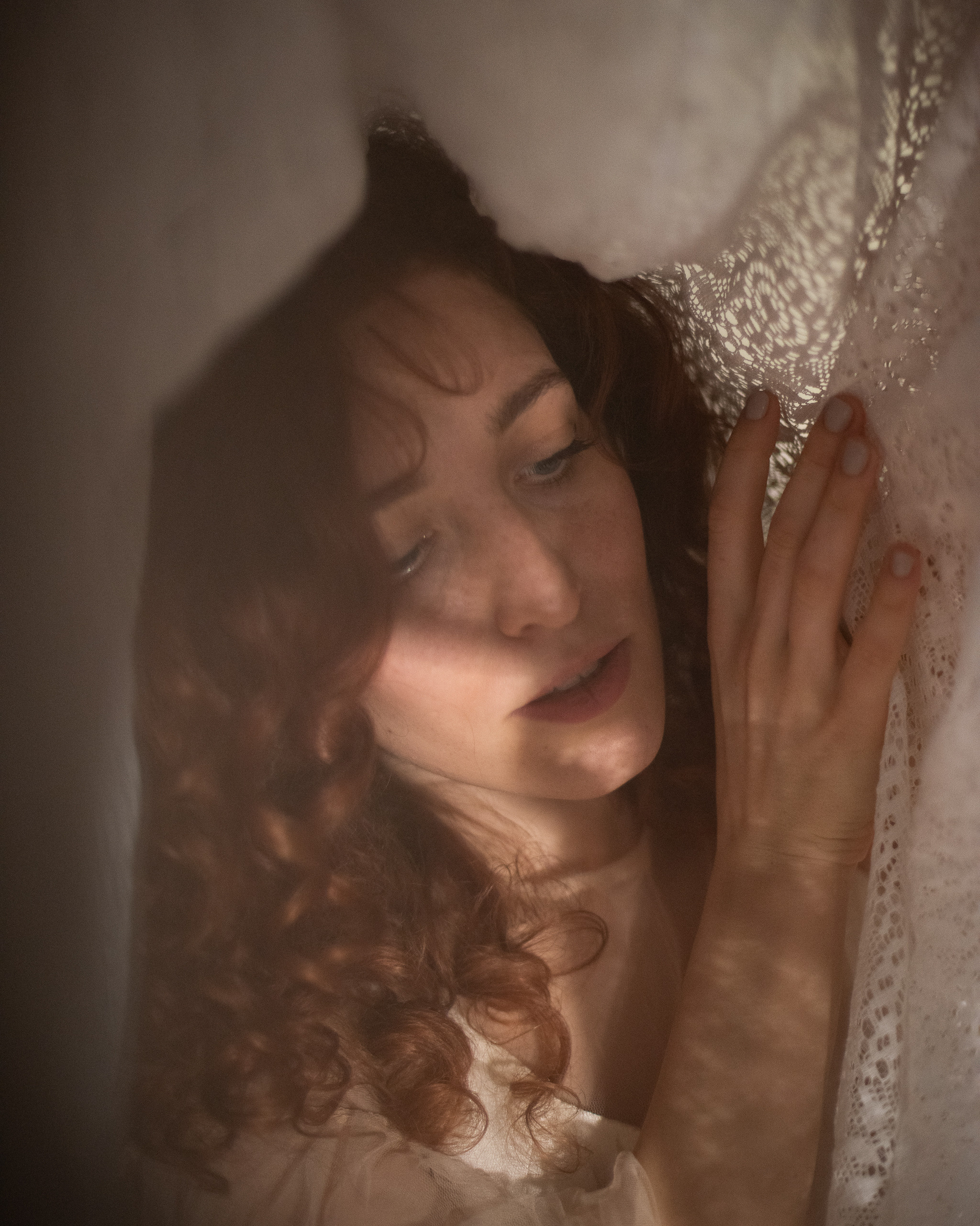 Творческая съемка женского портрета. Портретный фотограф Белград Матвей Кармаков