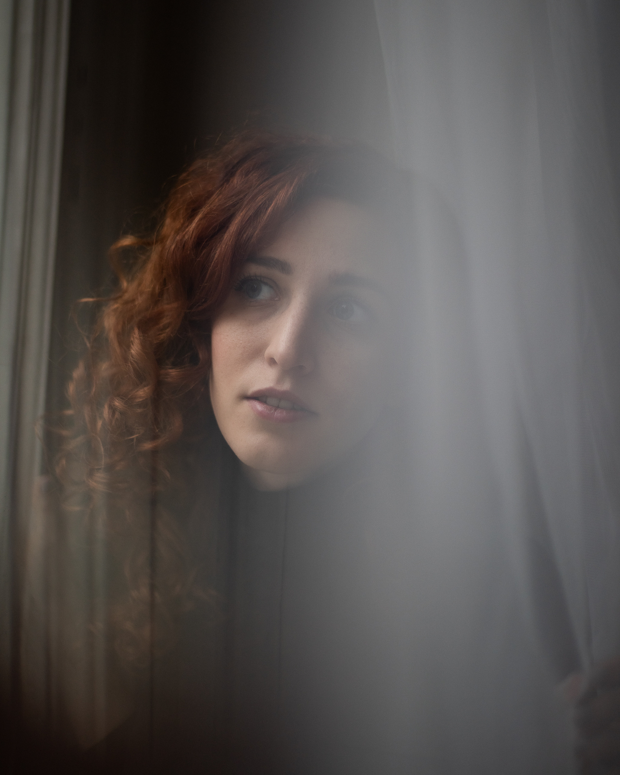 Творческая съемка женского портрета. Портретный фотограф Белград Матвей Кармаков