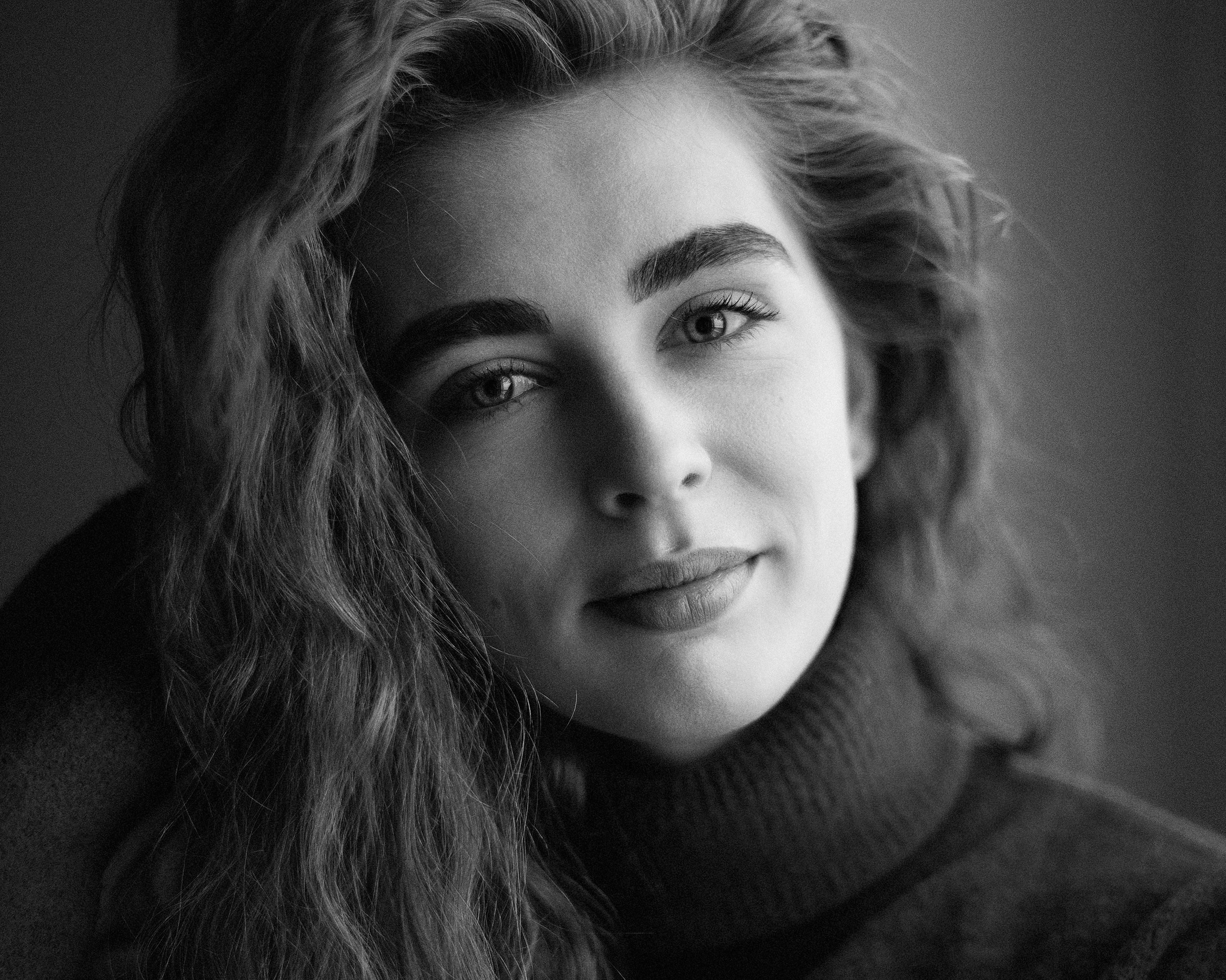 Портрет для актрисы. Портретный фотограф Белград Матвей Кармаков