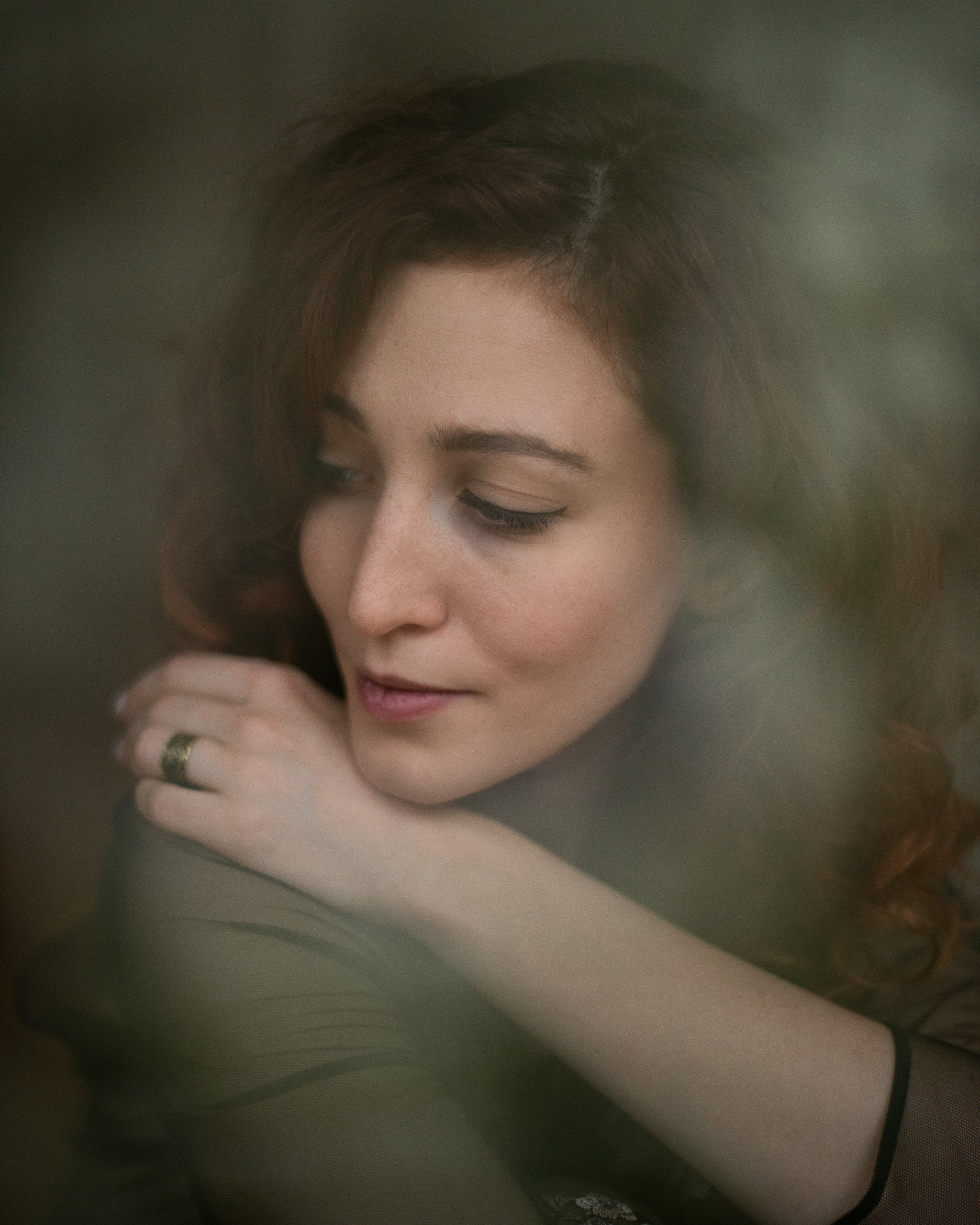 Творческая съемка женского портрета. Портретный фотограф Белград Матвей Кармаков