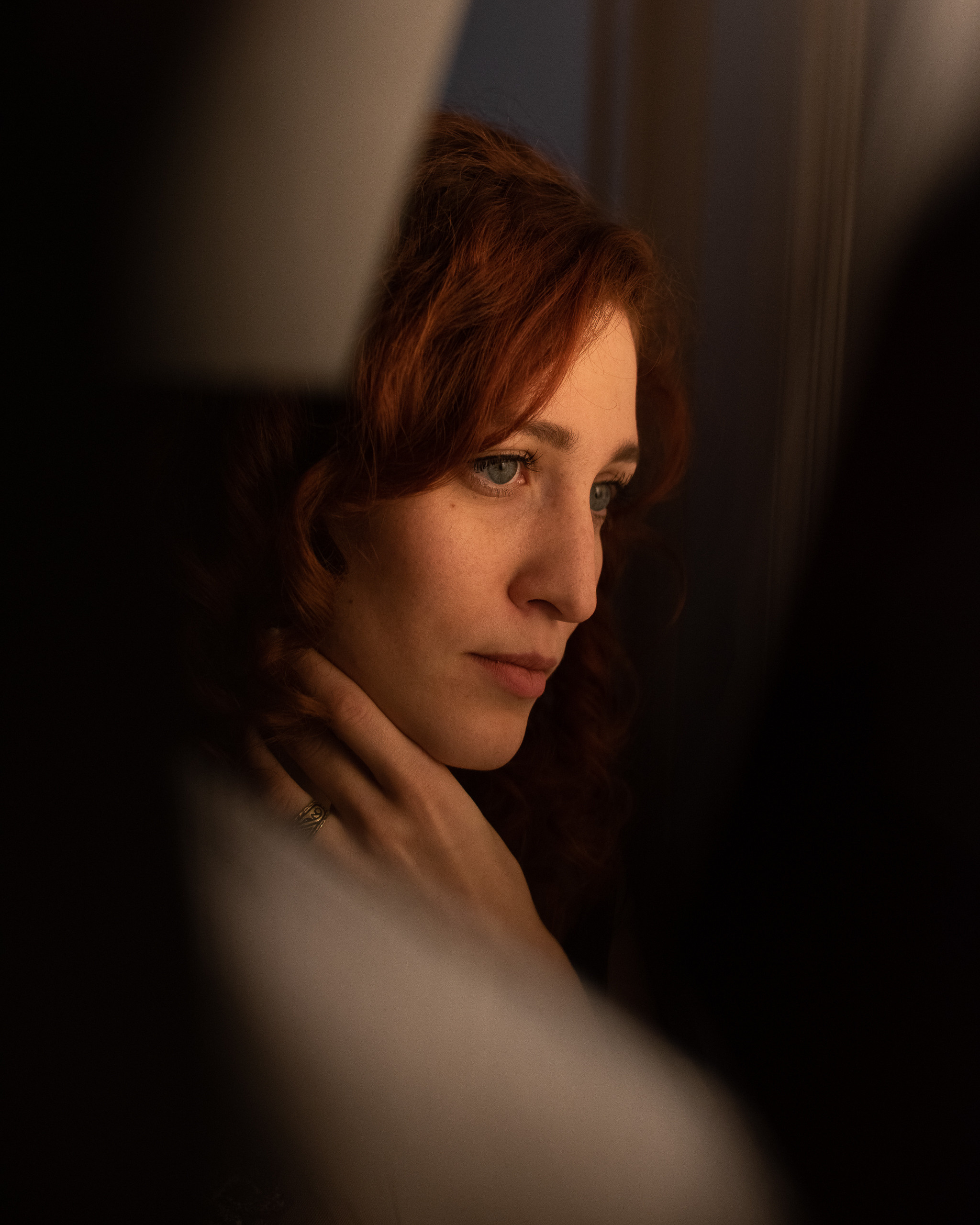 Творческая съемка женского портрета. Портретный фотограф Белград Матвей Кармаков