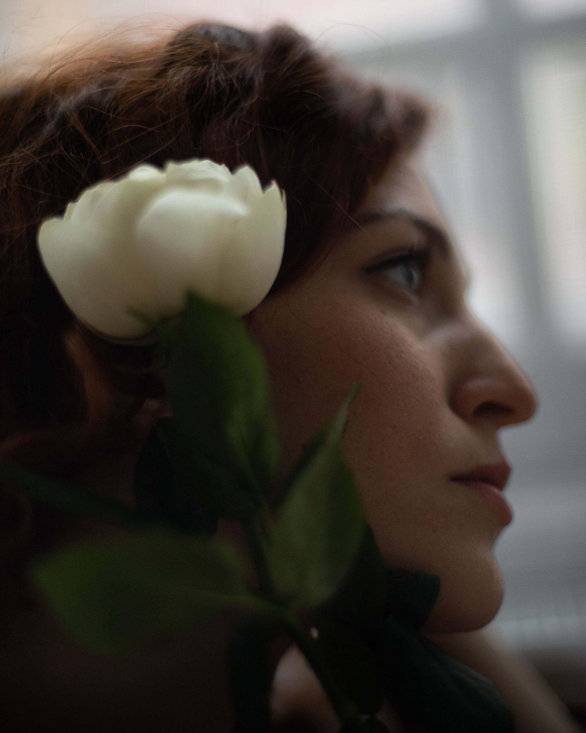 Творческая съемка женского портрета. Портретный фотограф Белград Матвей Кармаков