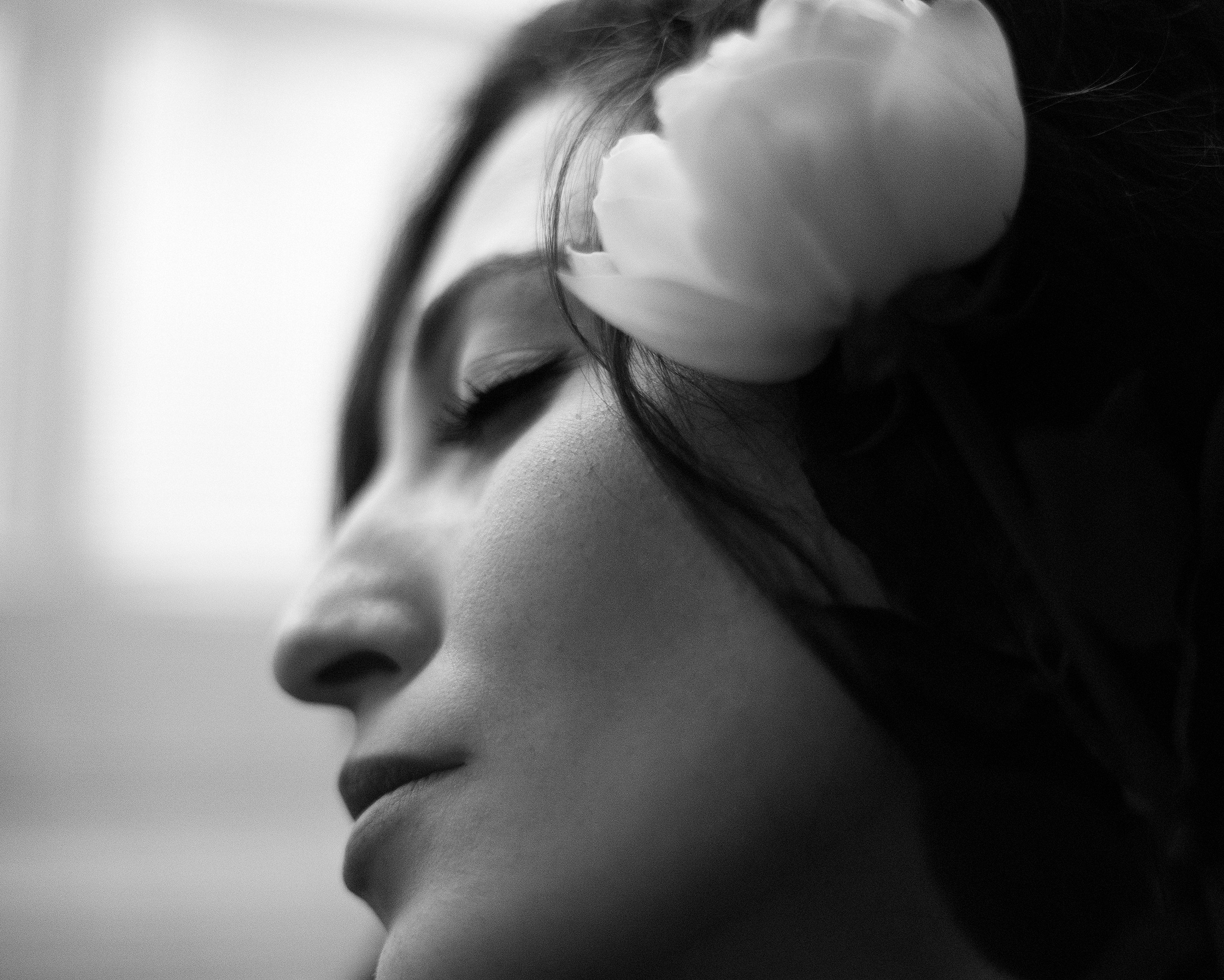 Творческая съемка женского портрета. Портретный фотограф Белград Матвей Кармаков