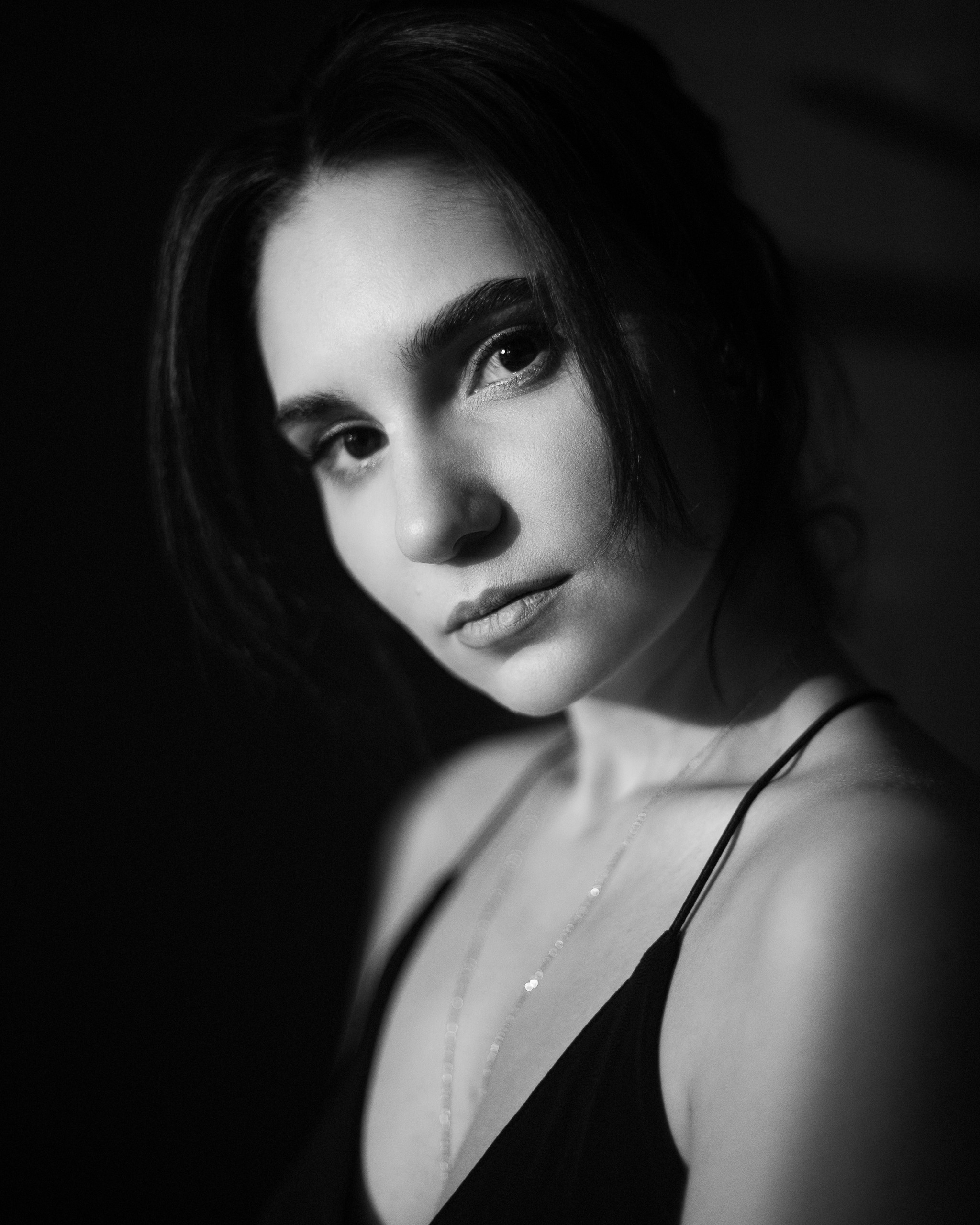 Частная съемка женского портрета. Портретный фотограф Белград Матвей Кармаков