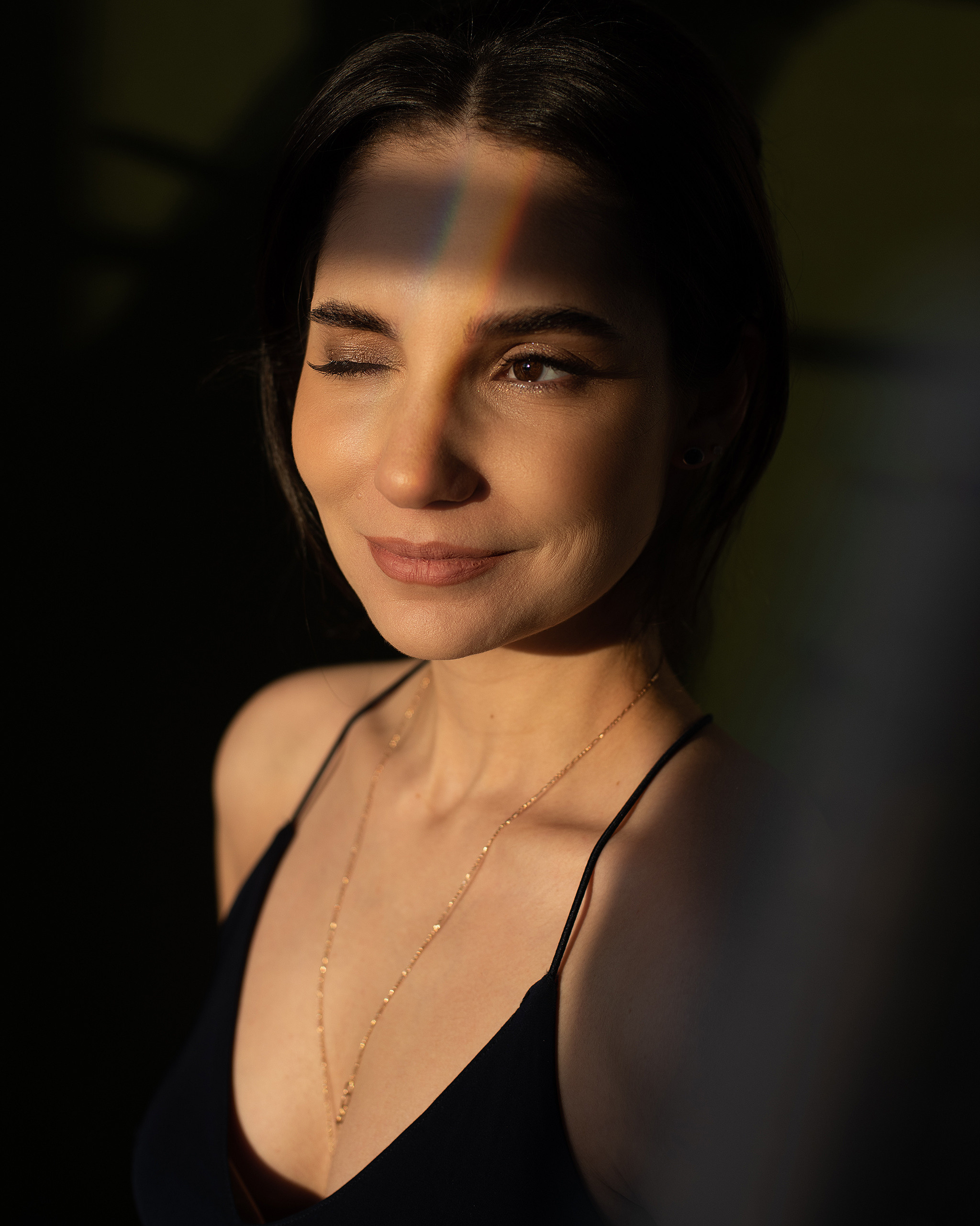 Частная съемка женского портрета. Портретный фотограф Белград Матвей Кармаков