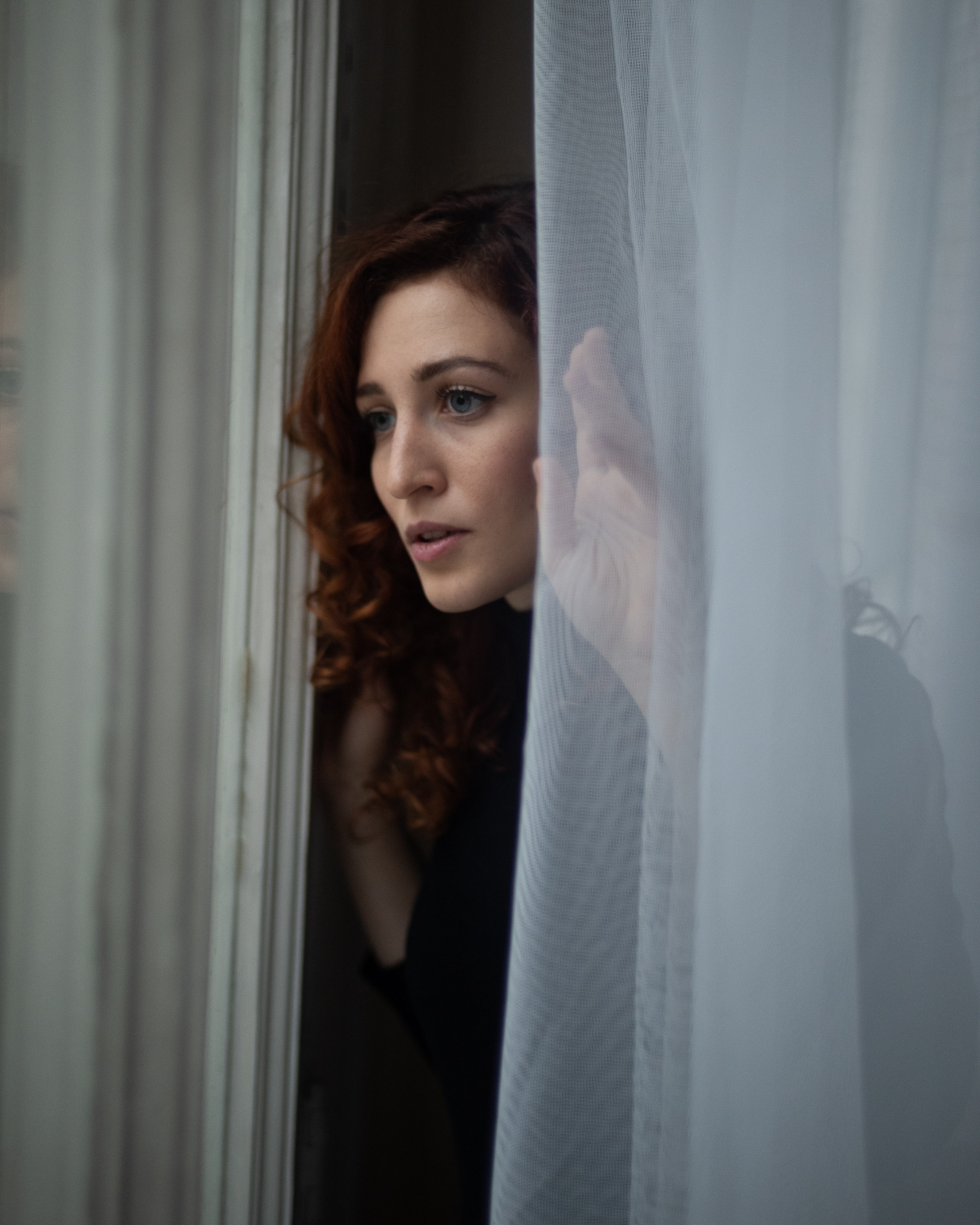 Творческая съемка женского портрета. Портретный фотограф Белград Матвей Кармаков