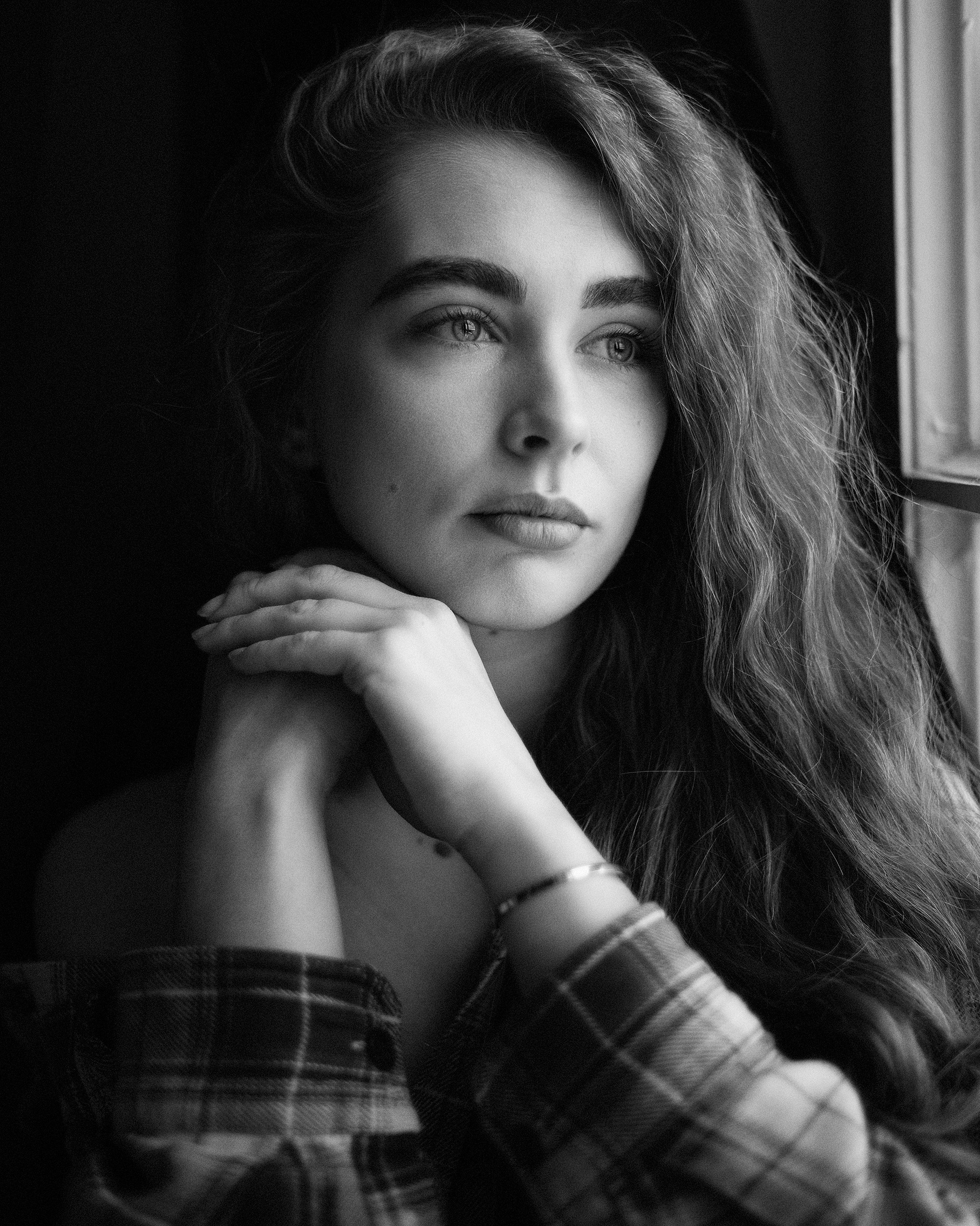 Портрет для актрисы. Портретный фотограф Белград Матвей Кармаков