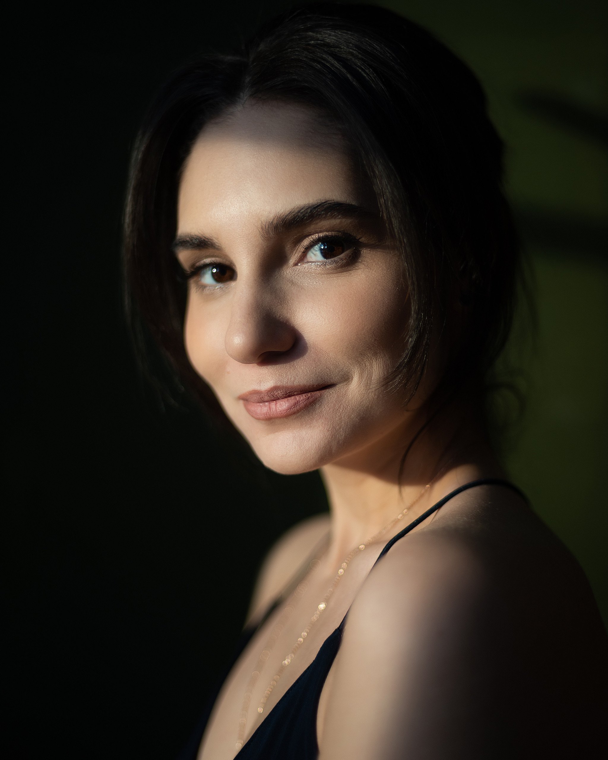 Частная съемка женского портрета. Портретный фотограф Белград Матвей Кармаков