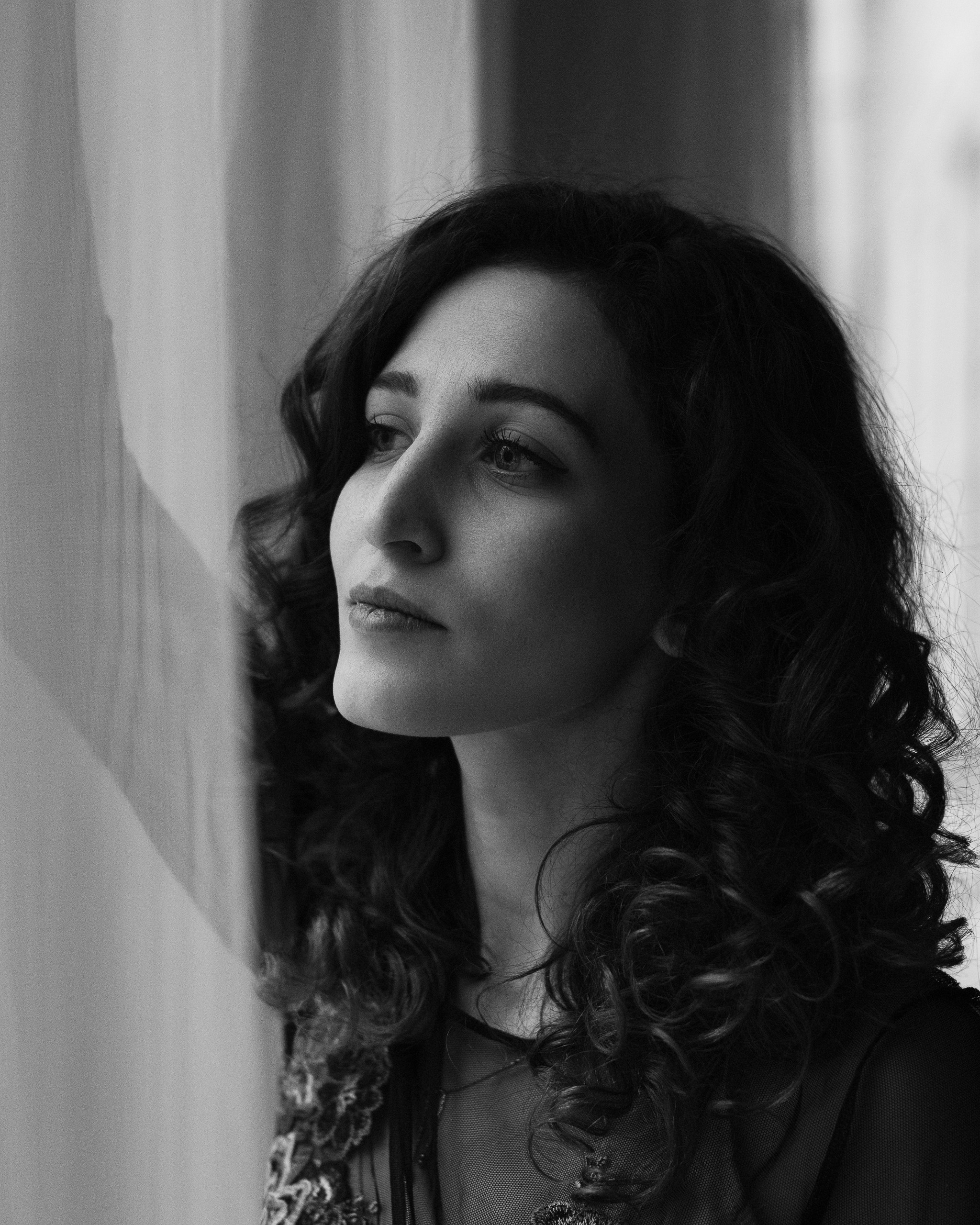 Творческая съемка женского портрета. Портретный фотограф Белград Матвей Кармаков