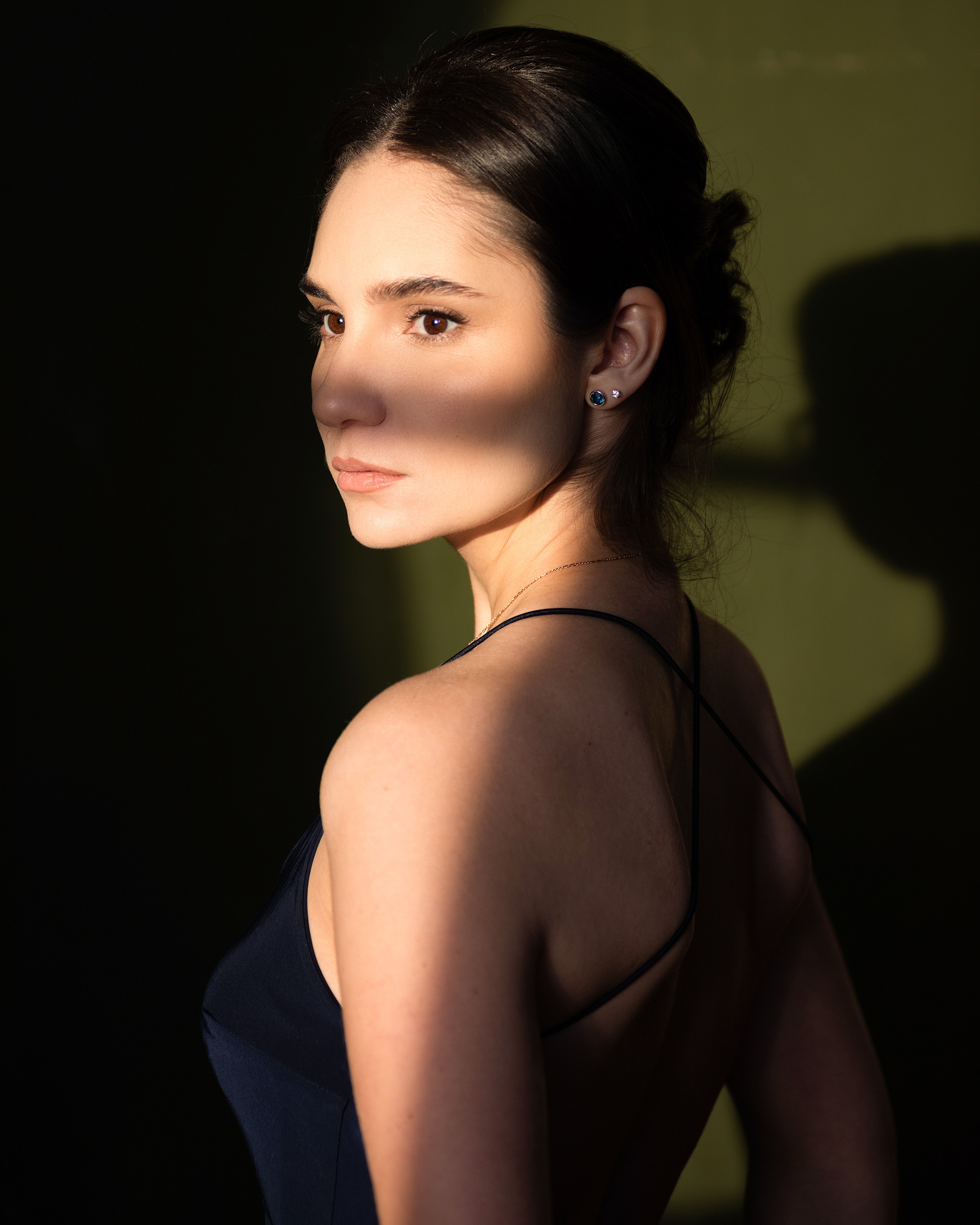 Частная съемка женского портрета. Портретный фотограф Белград Матвей Кармаков