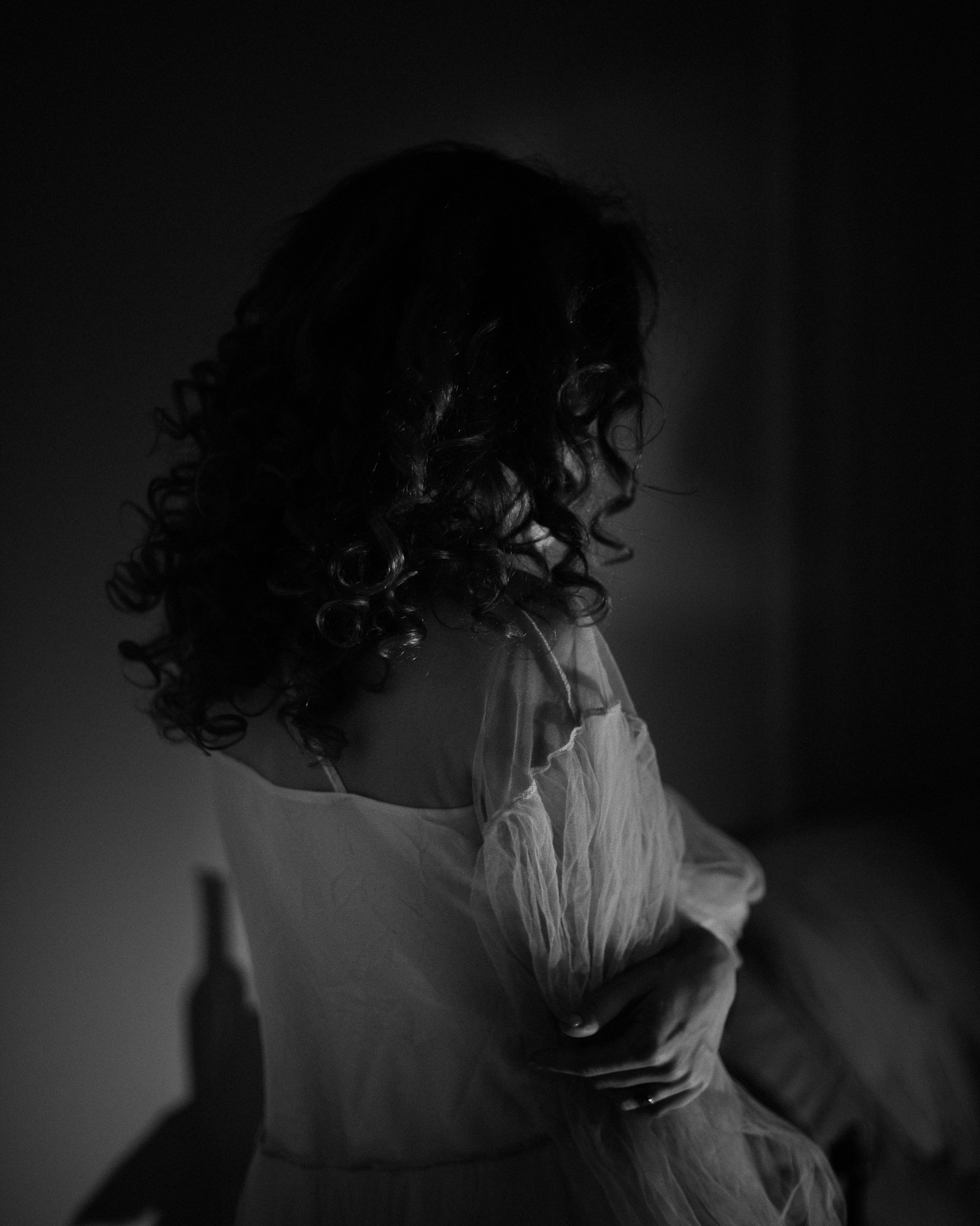 Творческая съемка женского портрета. Портретный фотограф Белград Матвей Кармаков