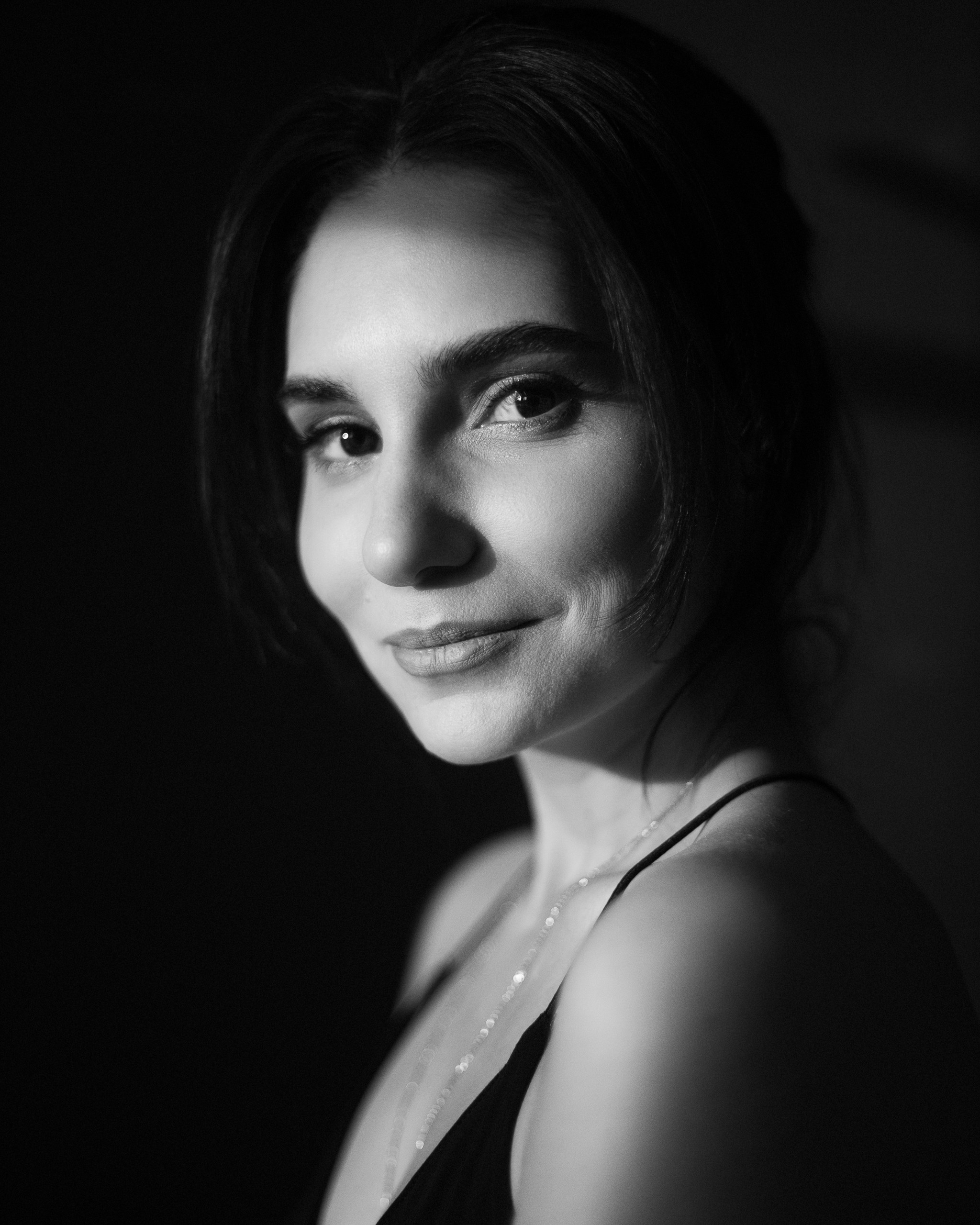 Частная съемка женского портрета. Портретный фотограф Белград Матвей Кармаков