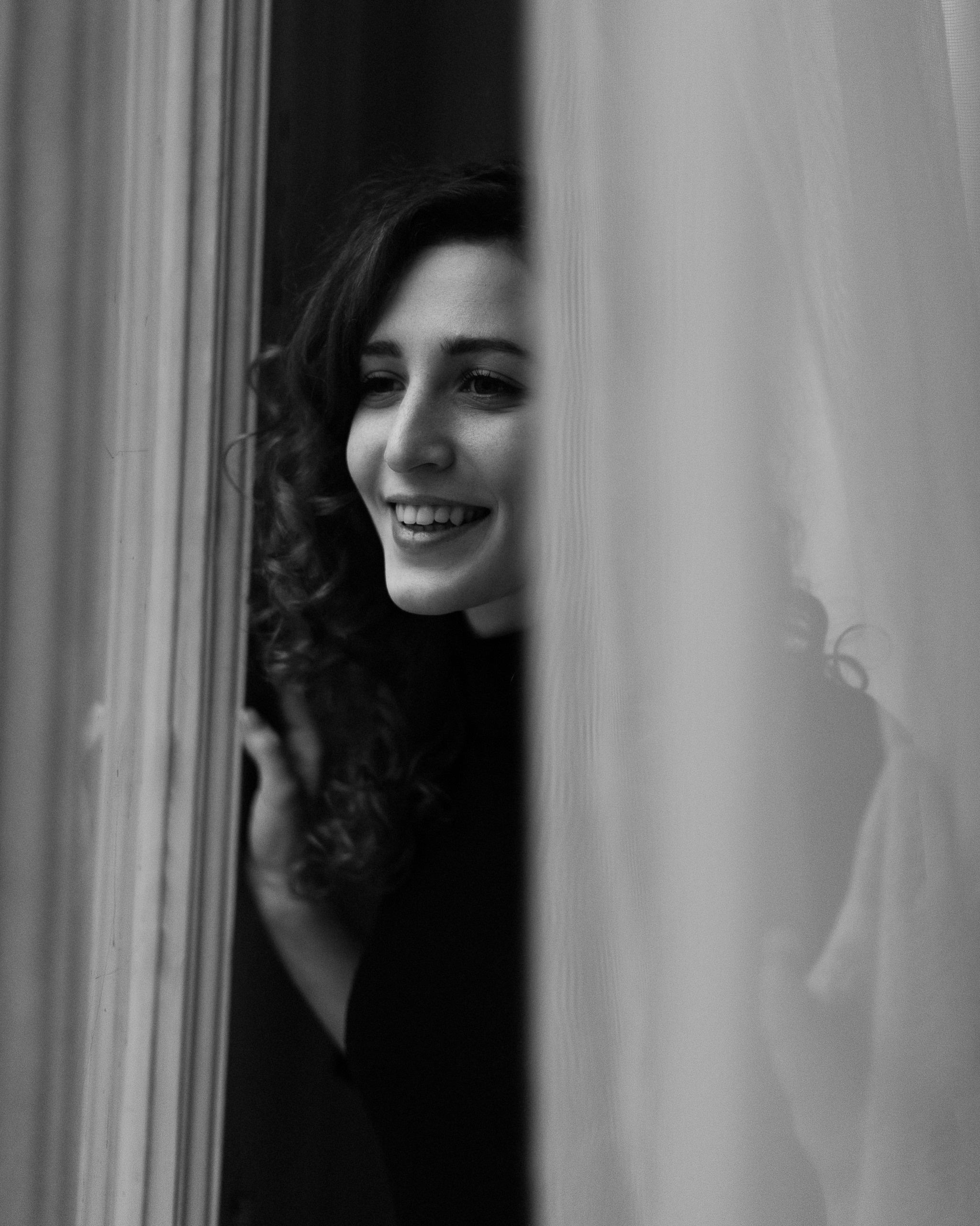 Творческая съемка женского портрета. Портретный фотограф Белград Матвей Кармаков