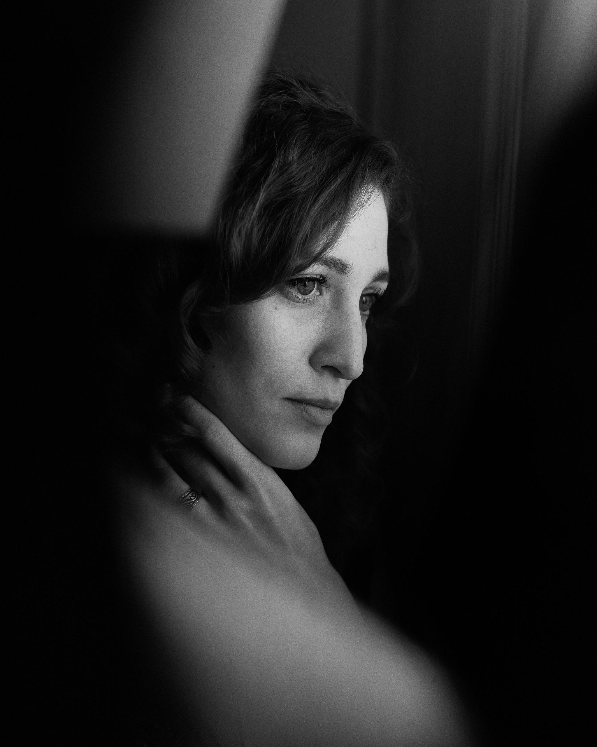 Творческая съемка женского портрета. Портретный фотограф Белград Матвей Кармаков