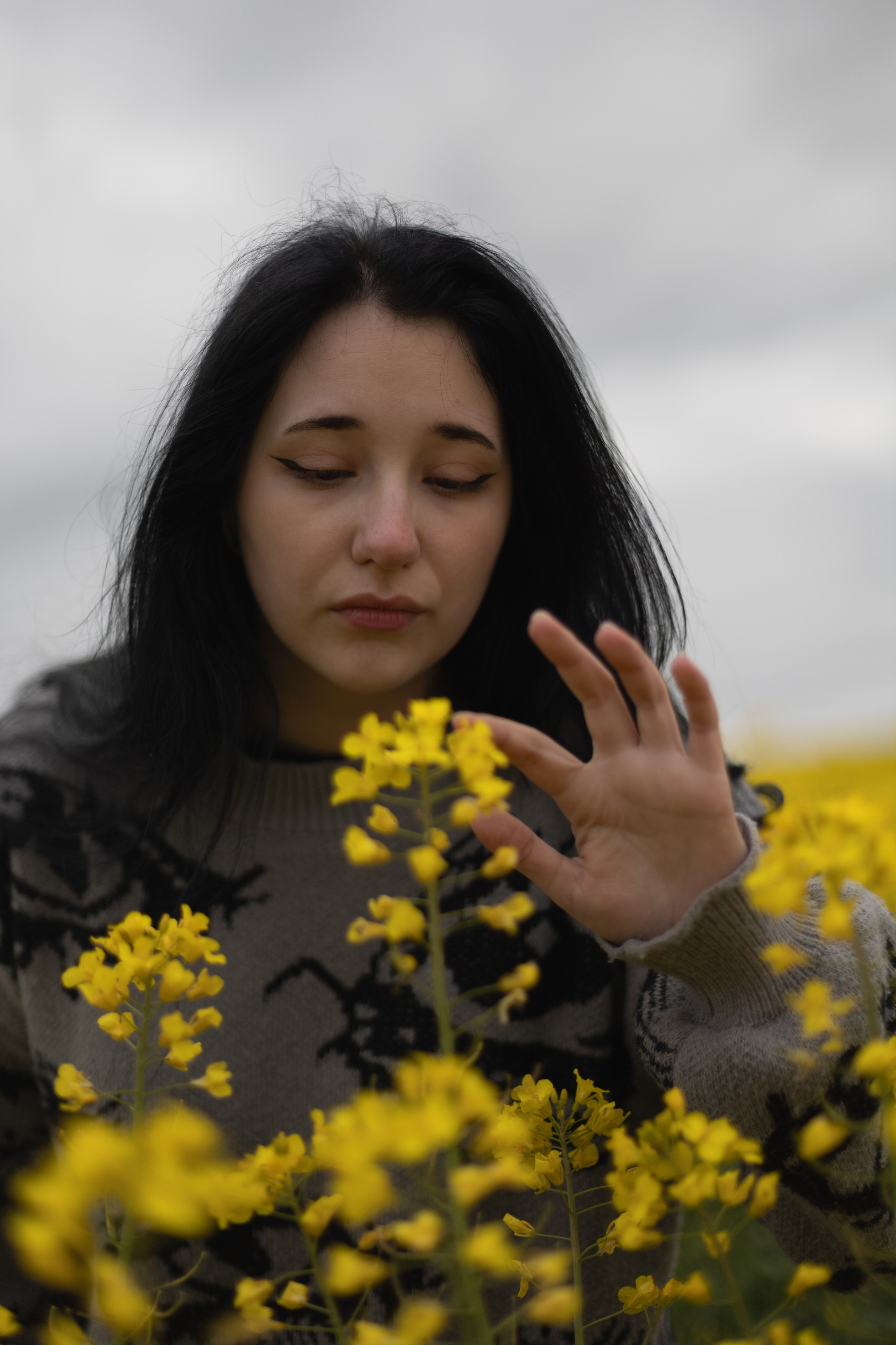 Полина Л — (Рапсовое поле). — Digital Noise —